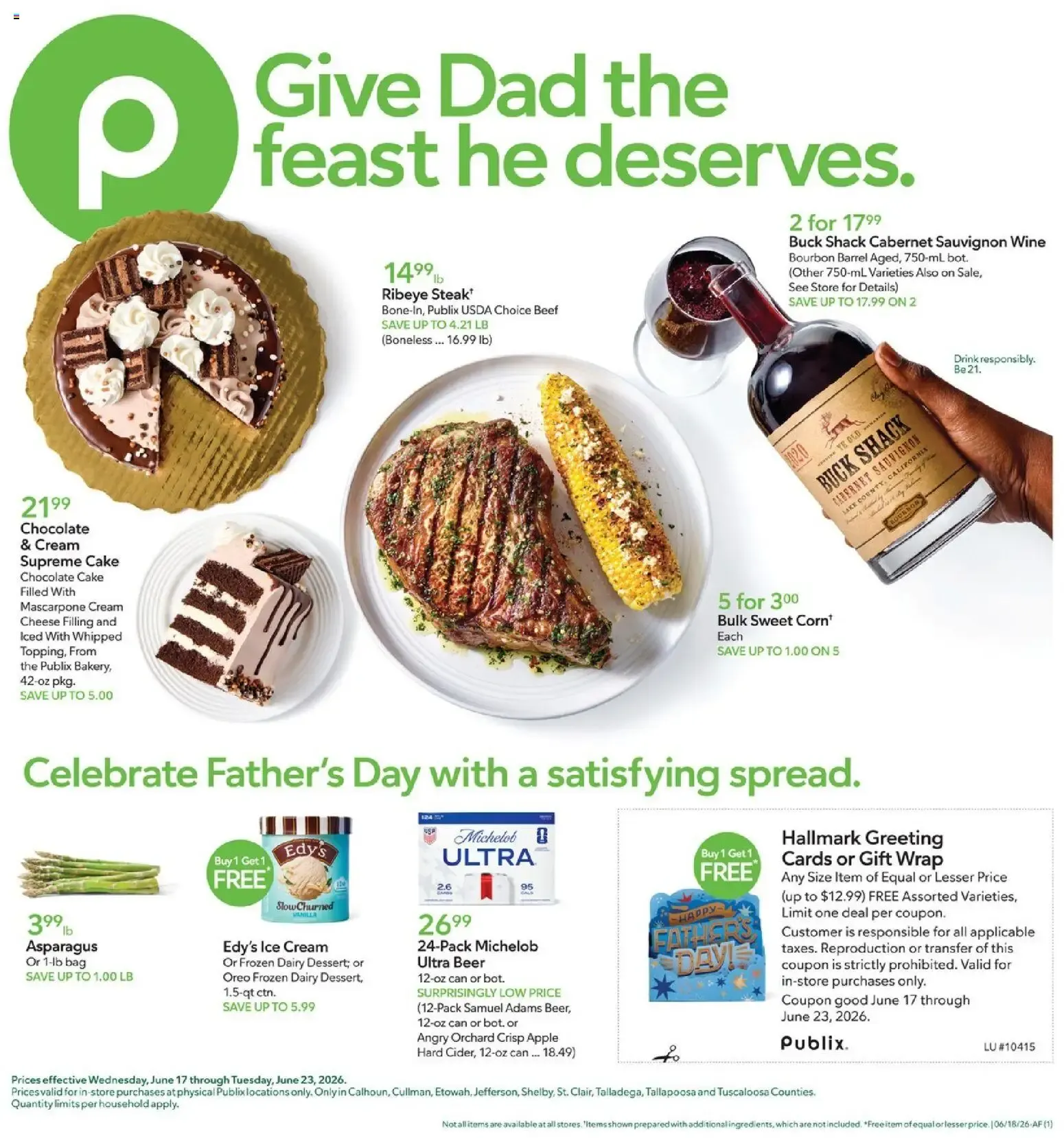 Publix: Give Dad the feast he deserves