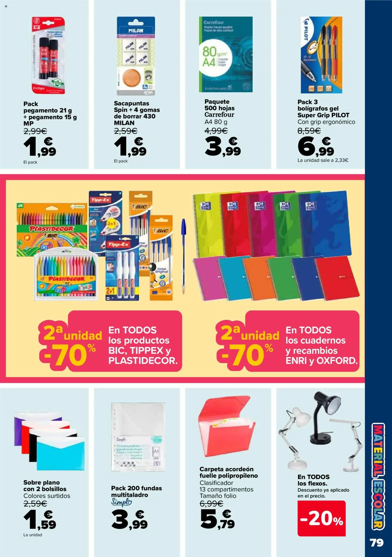 Catálogo de Carrefour: 2ª Unidad al -70% 28 de julio al 10 de agosto 2026 - Página 74