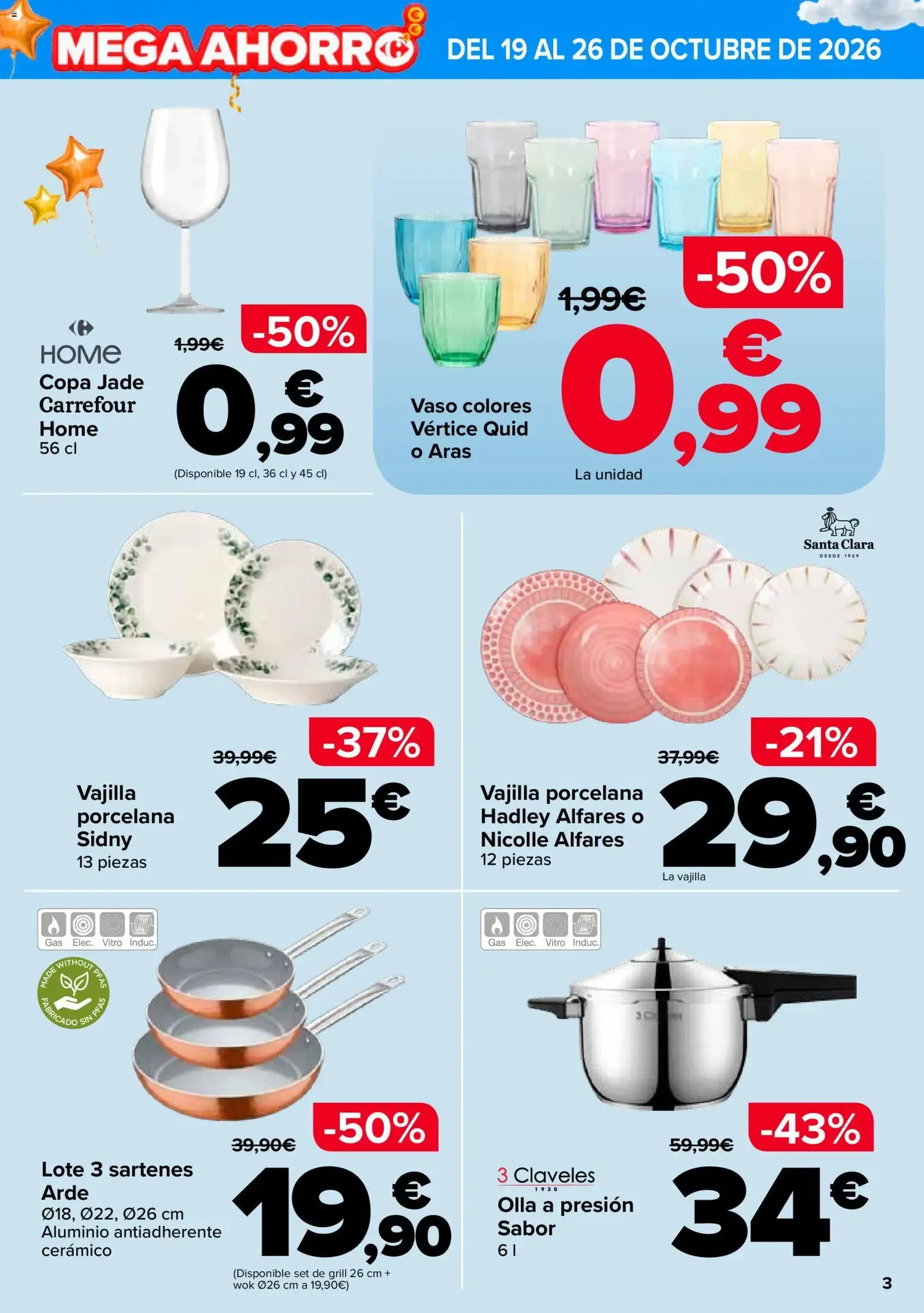 Catálogo de Carrefour Mega Ahorro del 19/10/2026 | Catálogo 19 de octubre al 26 de octubre 2026 - Página 3