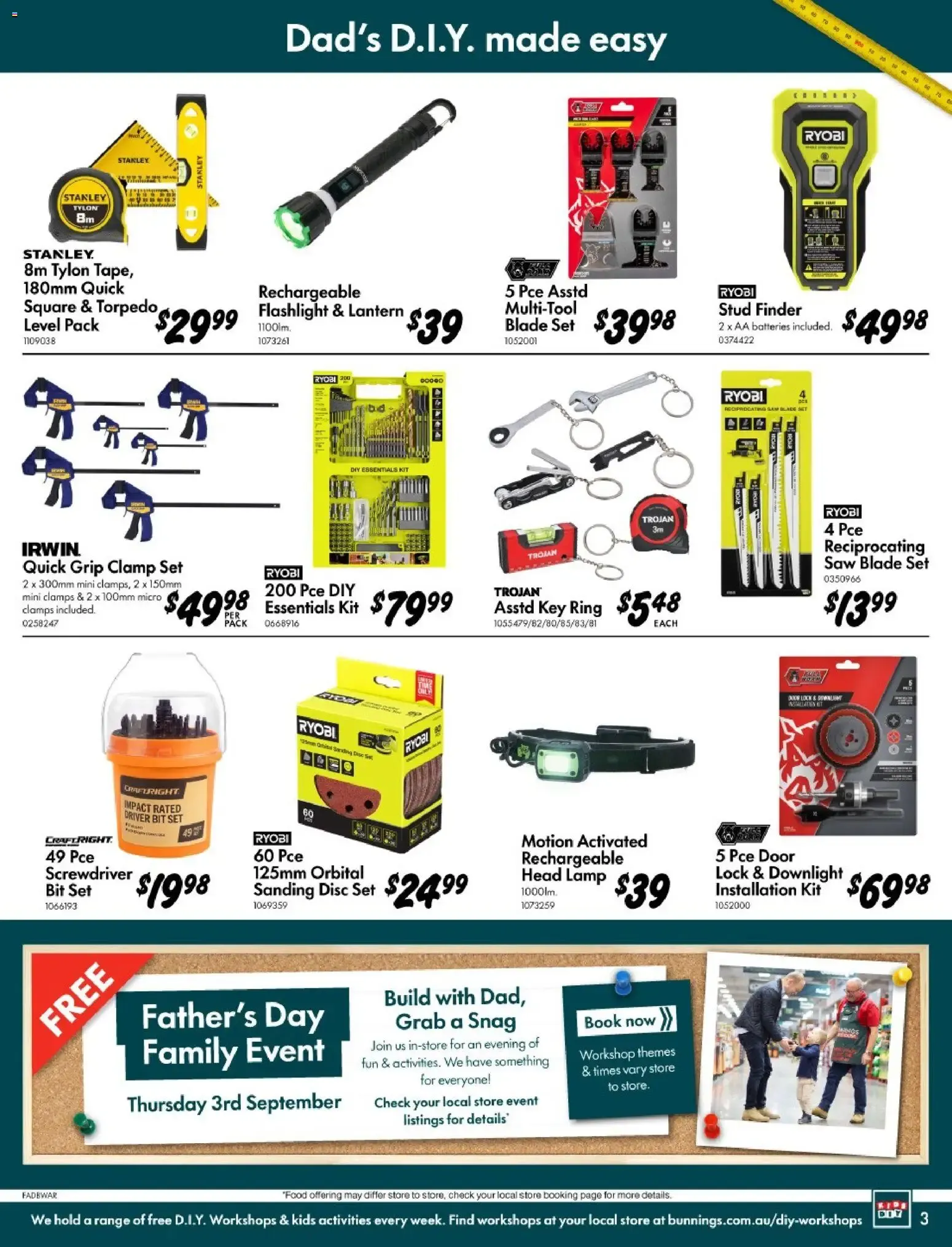 Gifts Built for Dad - Catalogue valid from 12 August to 6 September 2026 - page 3