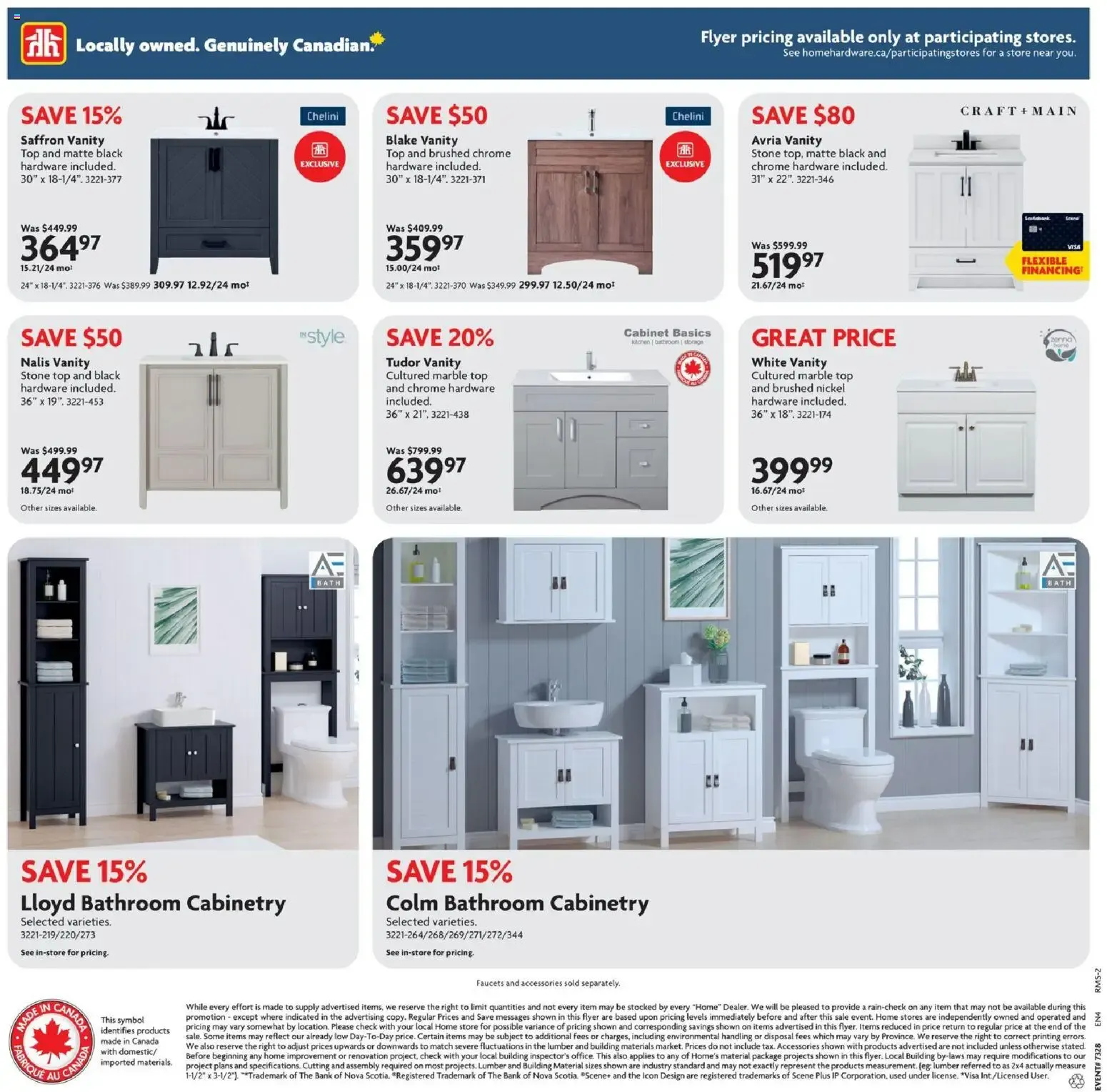Home Hardware flyer - Ultimate Bath Sale from Jul 9, 2026 > weekly specials & deals from July 9 to August 5 2026 - flyer page 8