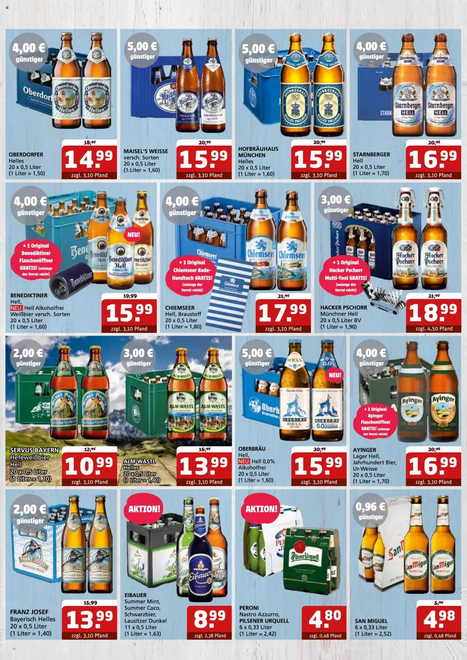Getränke Quelle Prospekt (ab 07.06.2026) zum Blättern von 8. Juni bis 20. Juni 2026 - Prospekt seite 3