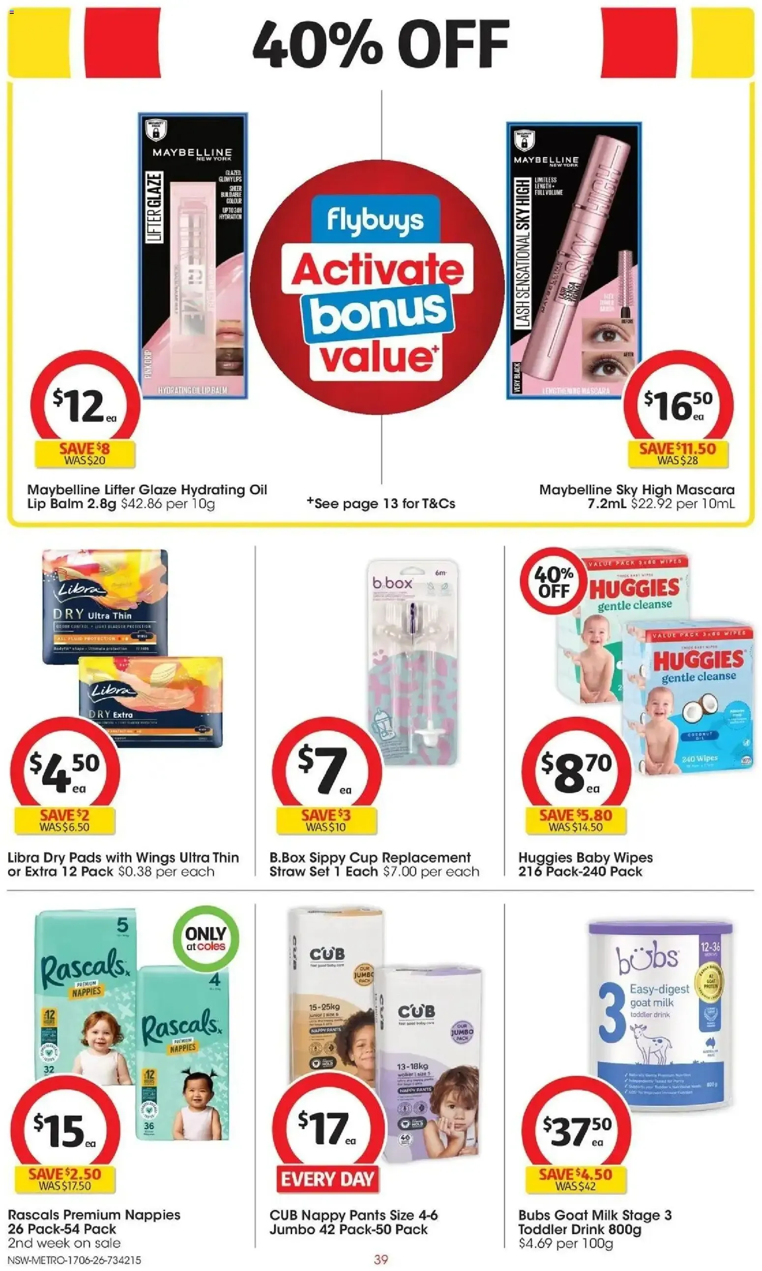 Coles catalogue valid from 16/06/2026 > Online Australia - Catalogue valid from 17 June to 23 June 2026 - page 38