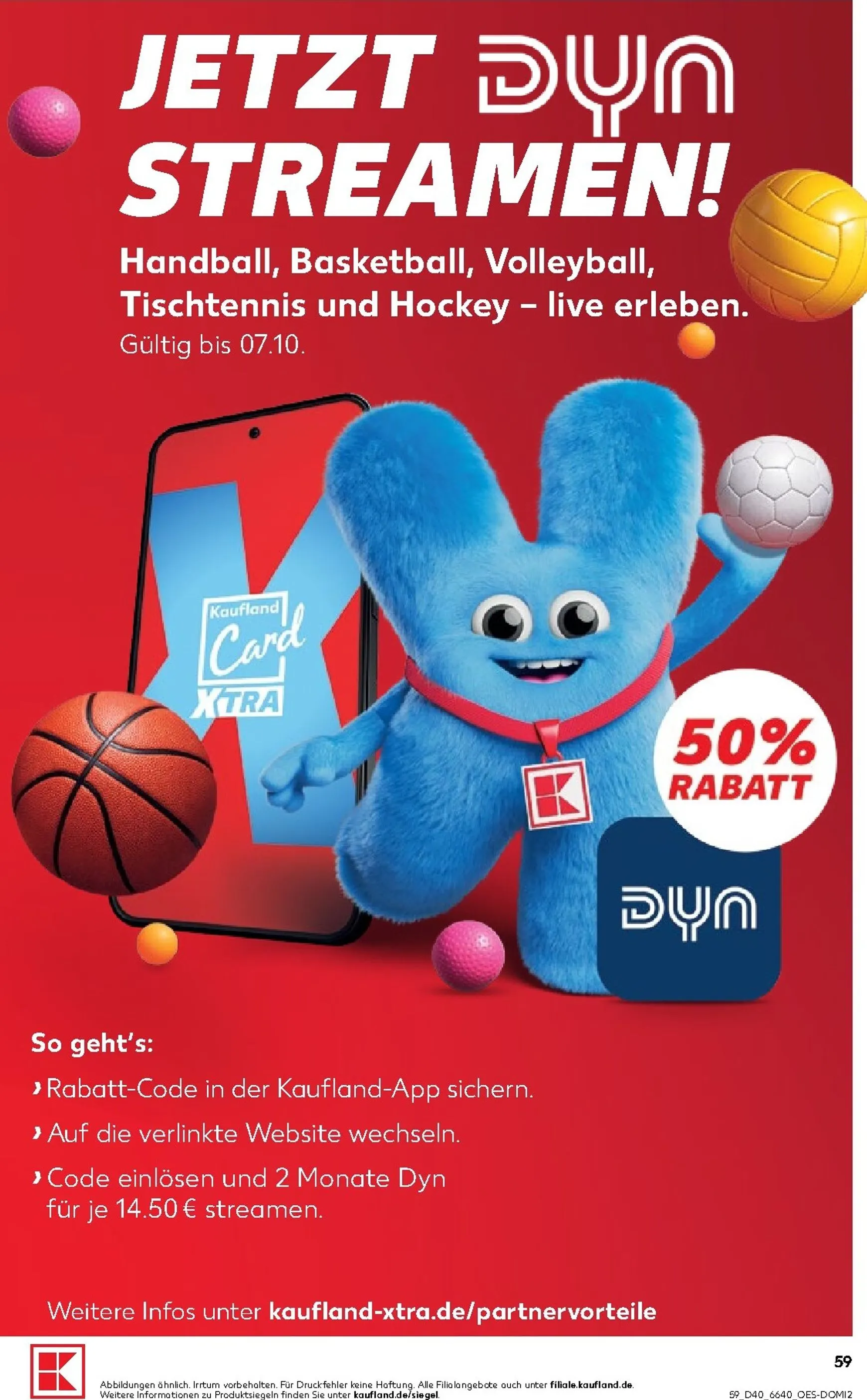 Neuer Kaufland Prospekt – von Donnerstag 01.10.2026 bis Mittwoch 07.10.2026 von 1. Oktober bis 7. Oktober 2026 - Prospekt seite 60