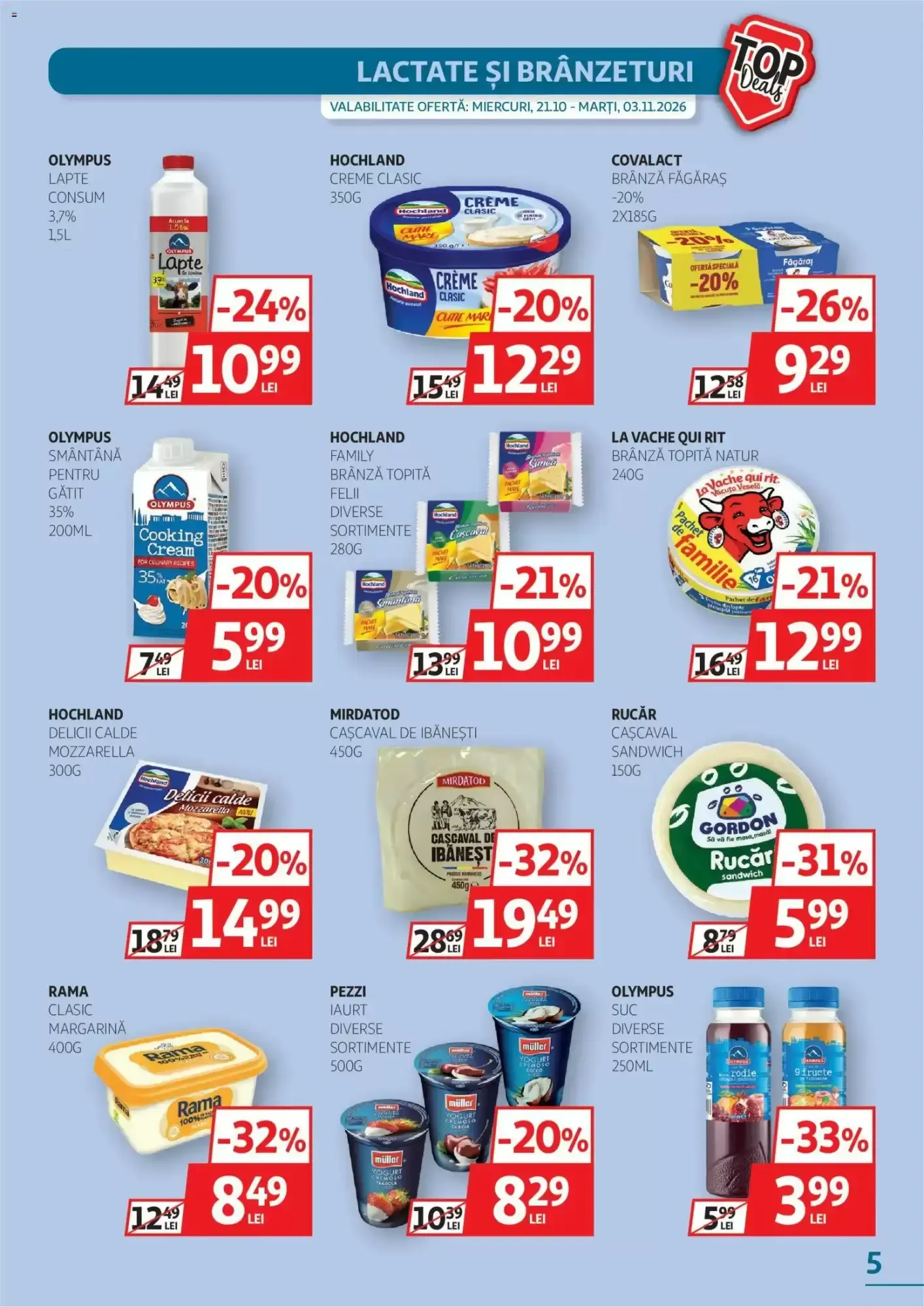Catalog Catalog Auchan de la 21 octombrie până la 3 noiembrie 2026 - Revista Pagina 5