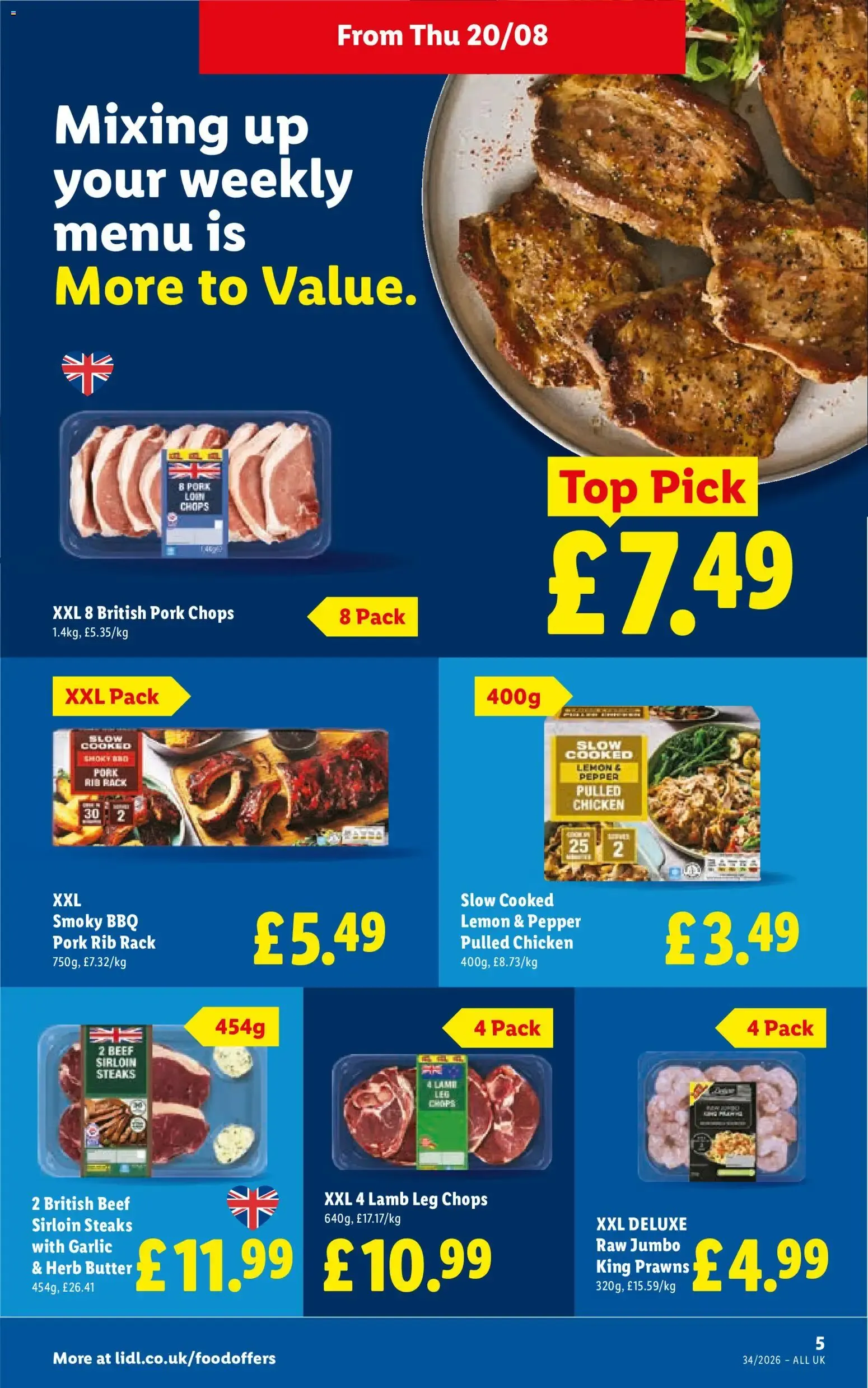 Weekly offers Lidl Wales (20/08/2026 - 26/08/2026) - Offers Online from 20 August to 26 August 2026 - Catalogue Page 5