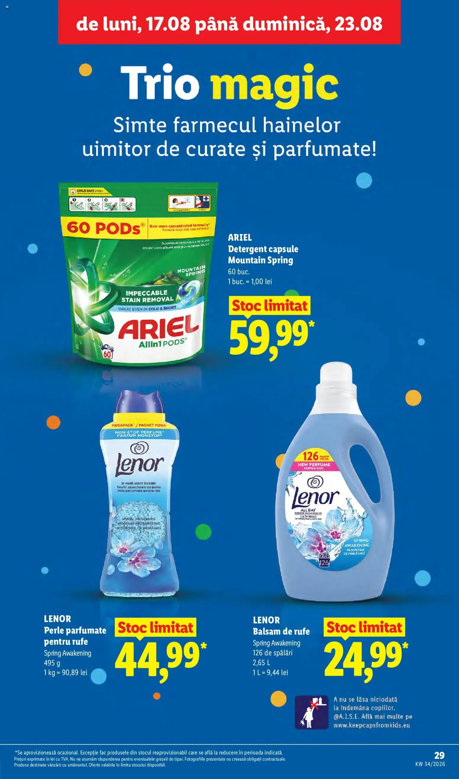 Catalog Catalog LIDL 17.08.2026 - Oferta și Revista online de la 17 august până la 23 august 2026 - Revista Pagina 29