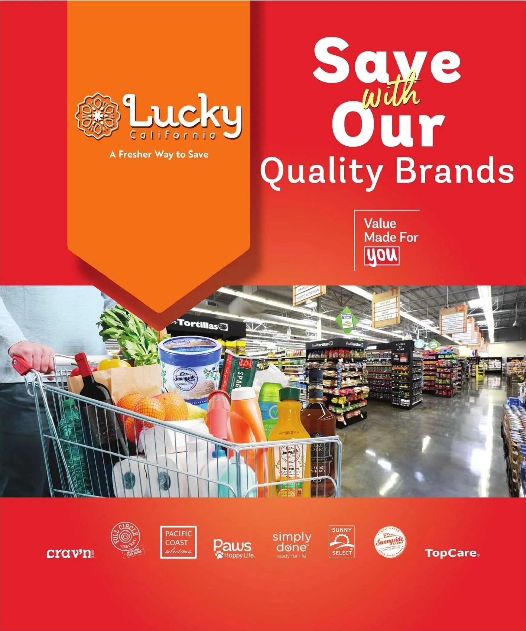 Current Lucky - Save With Our Quality Brands leaflet valid from Wednesday 08/12/2026 to Wednesday 09/09/2026