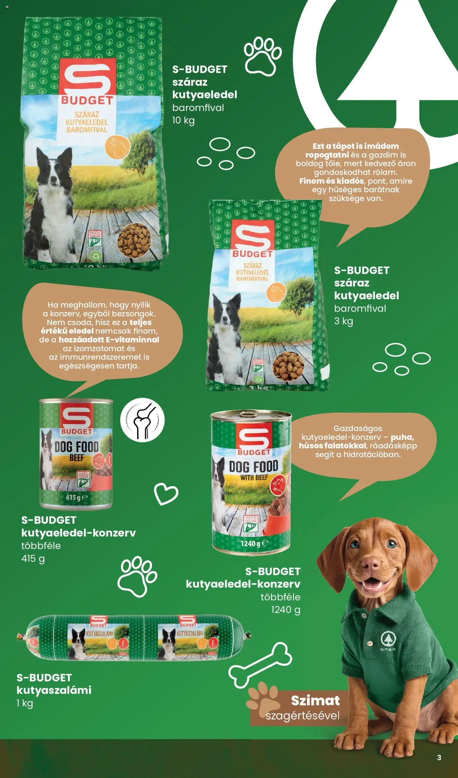 Katalógus Interspar Állateledel katalógus - 2026.09.01. -tól/töl > akció, lapozható szórólap 🛍️ szeptember 1.-tól október 31.-ig 2026. - Oldal 3
