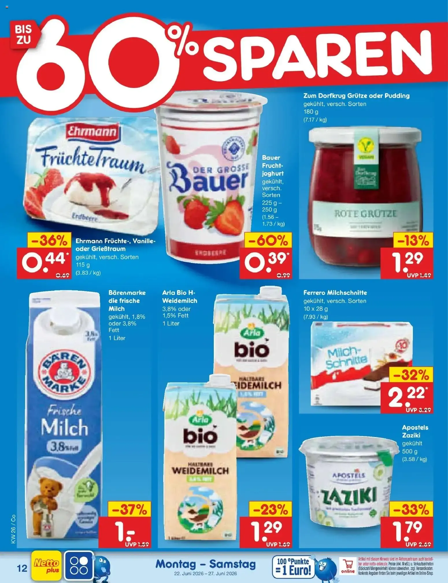 Netto Marken-Discount Prospekt Bitterfeld-Wolfen (ab 22.06.2026) » Angebote von 22. Juni bis 27. Juni 2026 - Prospekt seite 14