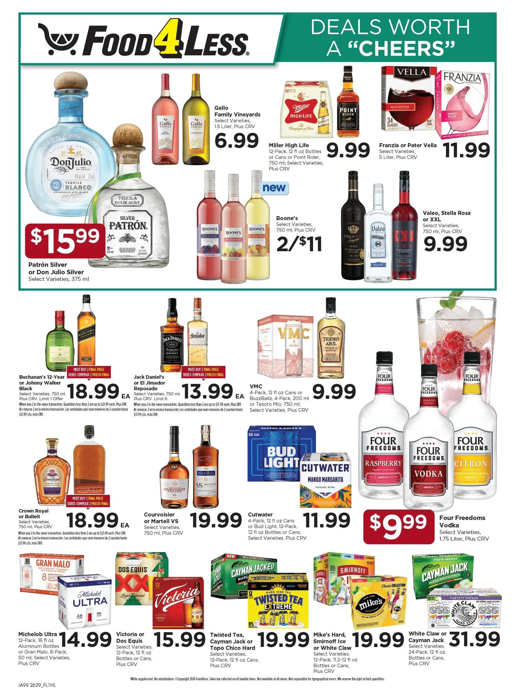 Weekly ad Current Food 4 Less leaflet valid from Wednesday 08/19/2026 to Tuesday 08/25/2026 from August 19 to August 25 2026 - Page 8