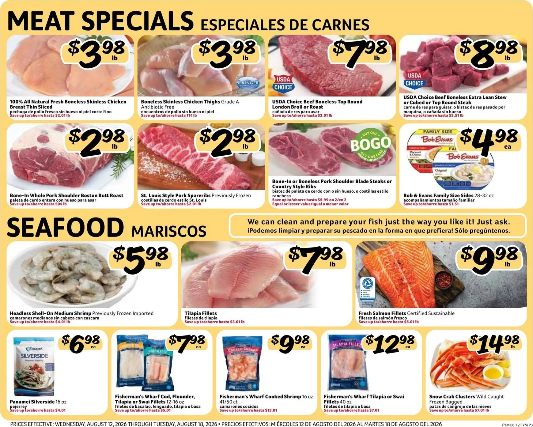Weekly ad Current Fresco y Más leaflet valid from Wednesday 08/12/2026 to Tuesday 08/18/2026 from August 12 to August 18 2026 - Page 3
