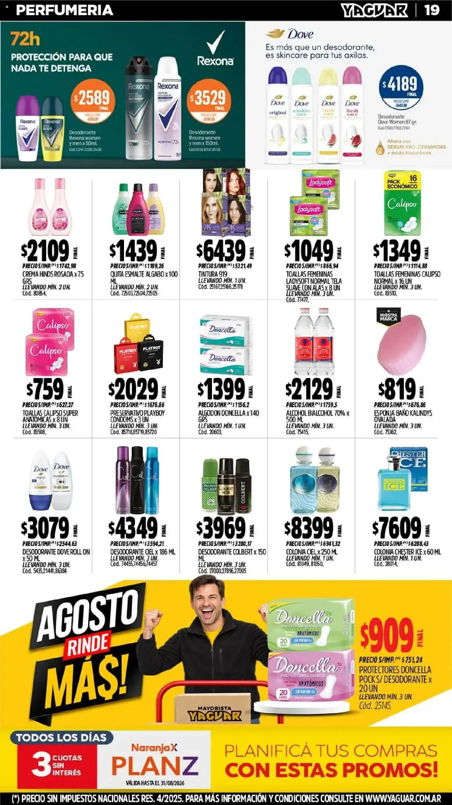 Ofertas de Yaguar - Oferta Semanal Córdoba del 24/08/2026 - 30/08/2026 24 de agosto al 30 de agosto 2026 - Página 19 del catálogo