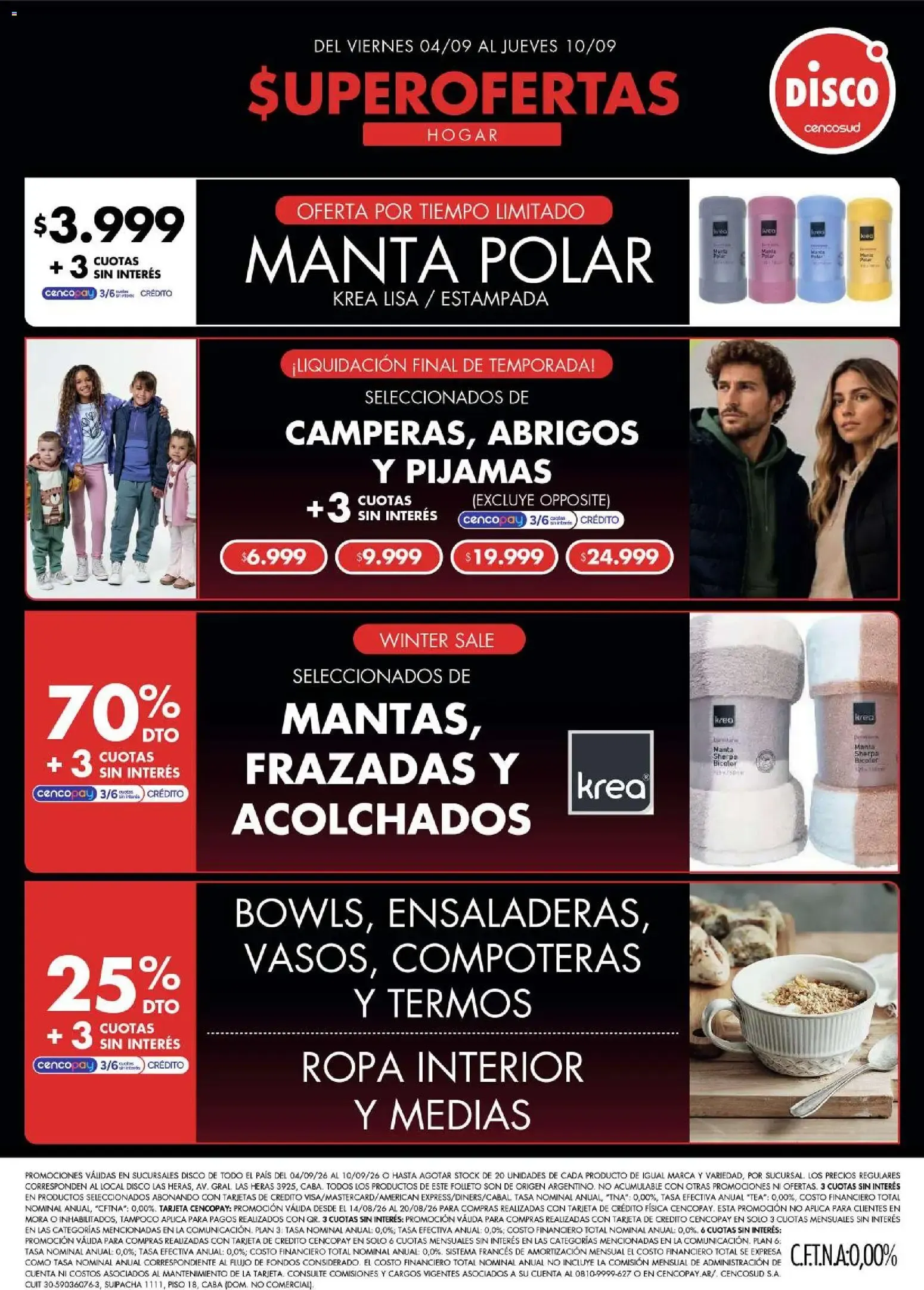 Ofertas de Disco - Superofertas Hogar 4 de septiembre al 9 de septiembre 2026 - Página 2 del catálogo