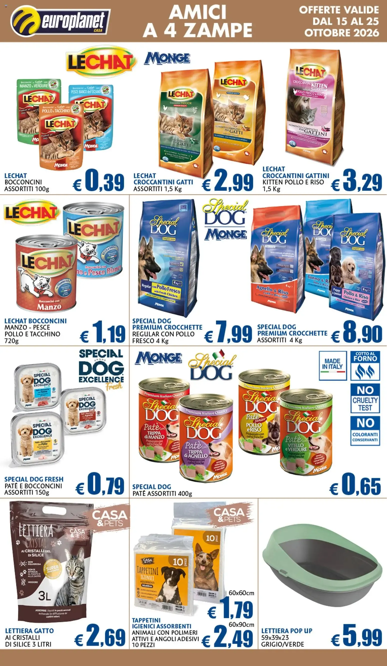 Offerte Europlanet Casa da 15 ottobre a 25 ottobre di 2026 - Pagina del volantino 14