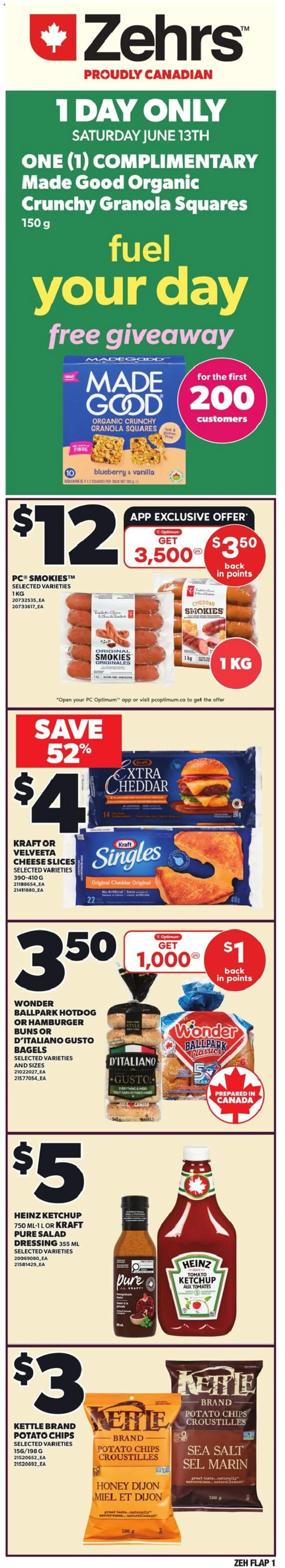 Canada Wins, You Win - Free Chicken Tenders Offer from June 11 to July 19 2026 - flyer page 2