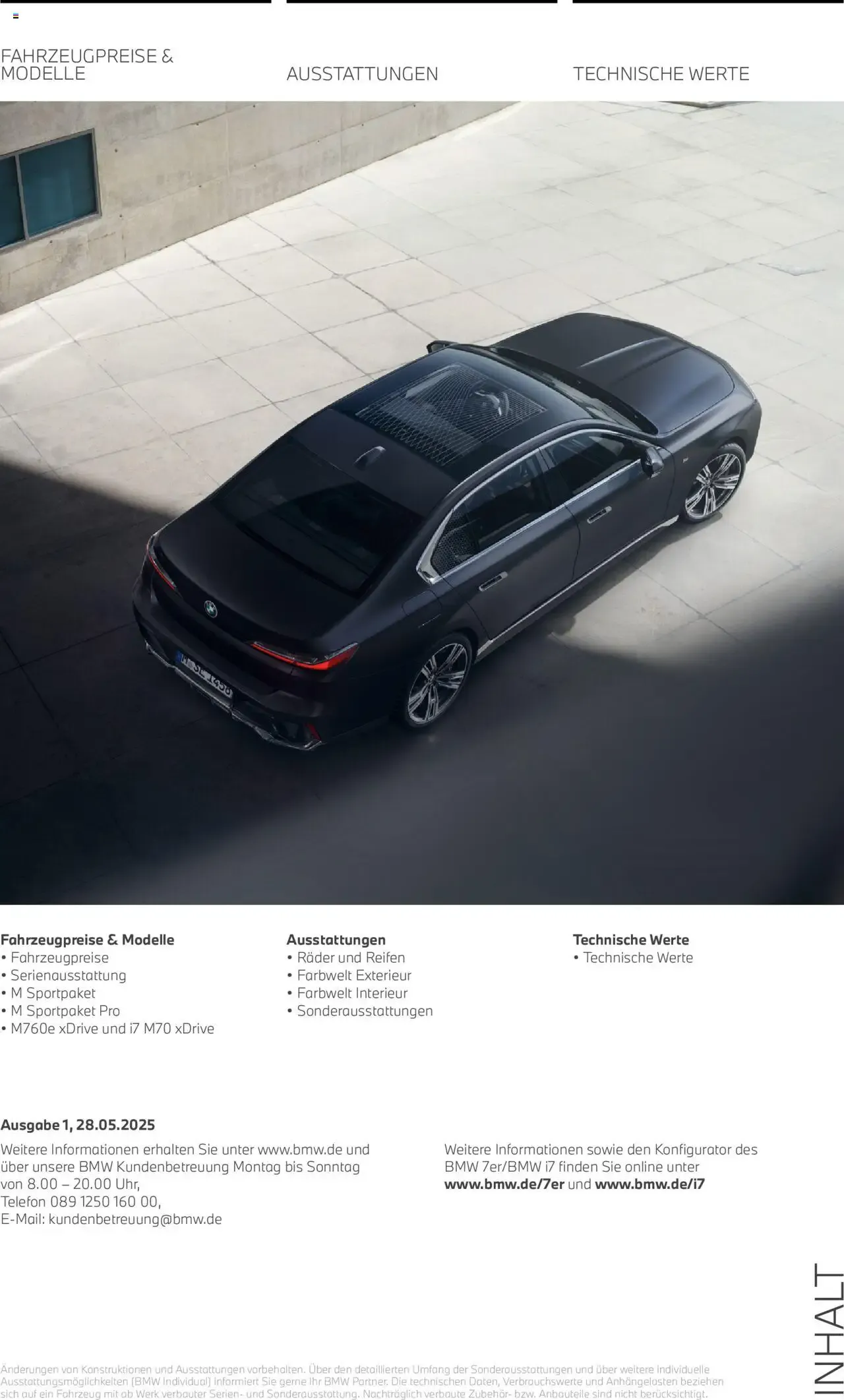 BMW i7 vom 01.07.2025 – Angebote online von 1. Juli bis 31. Dezember 2026 - Prospekt seite 2