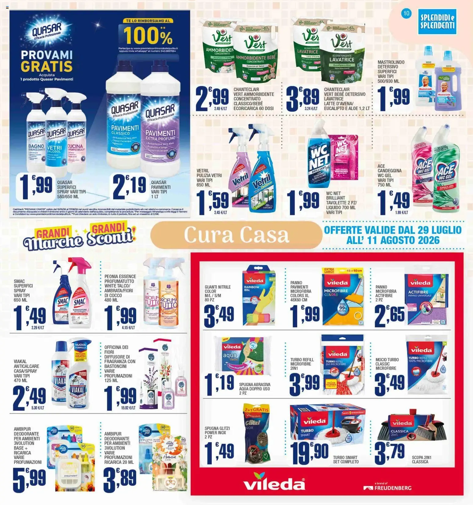 Splendidi e Splendenti volantino dal 29/07/2026 - online Offerte da 29 luglio a 11 agosto di 2026 - Pagina del volantino 8