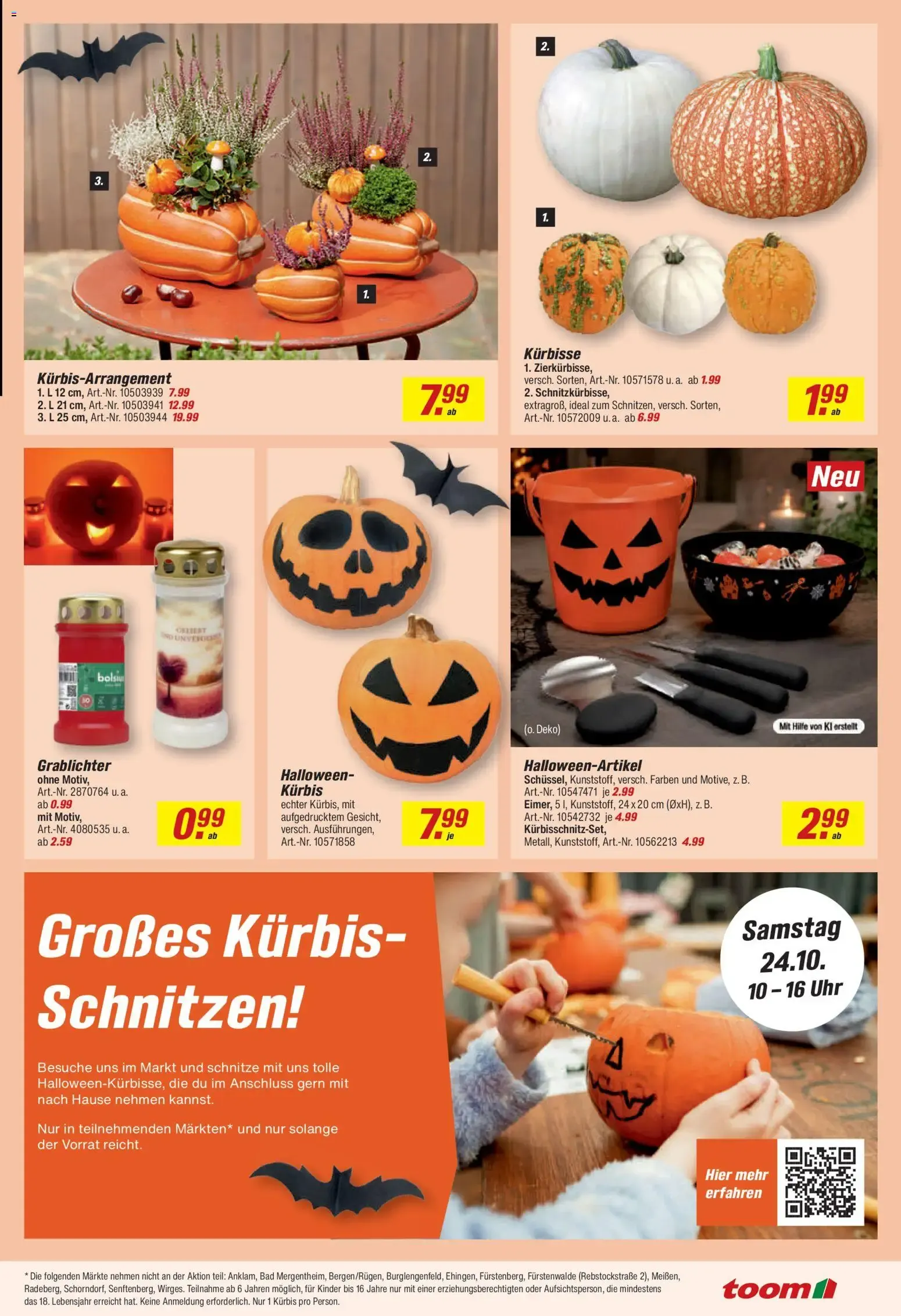 Toom Herbst-Angebote zum Wohlfühlen von 12. Oktober bis 24. Oktober 2026 - Prospekt seite 3