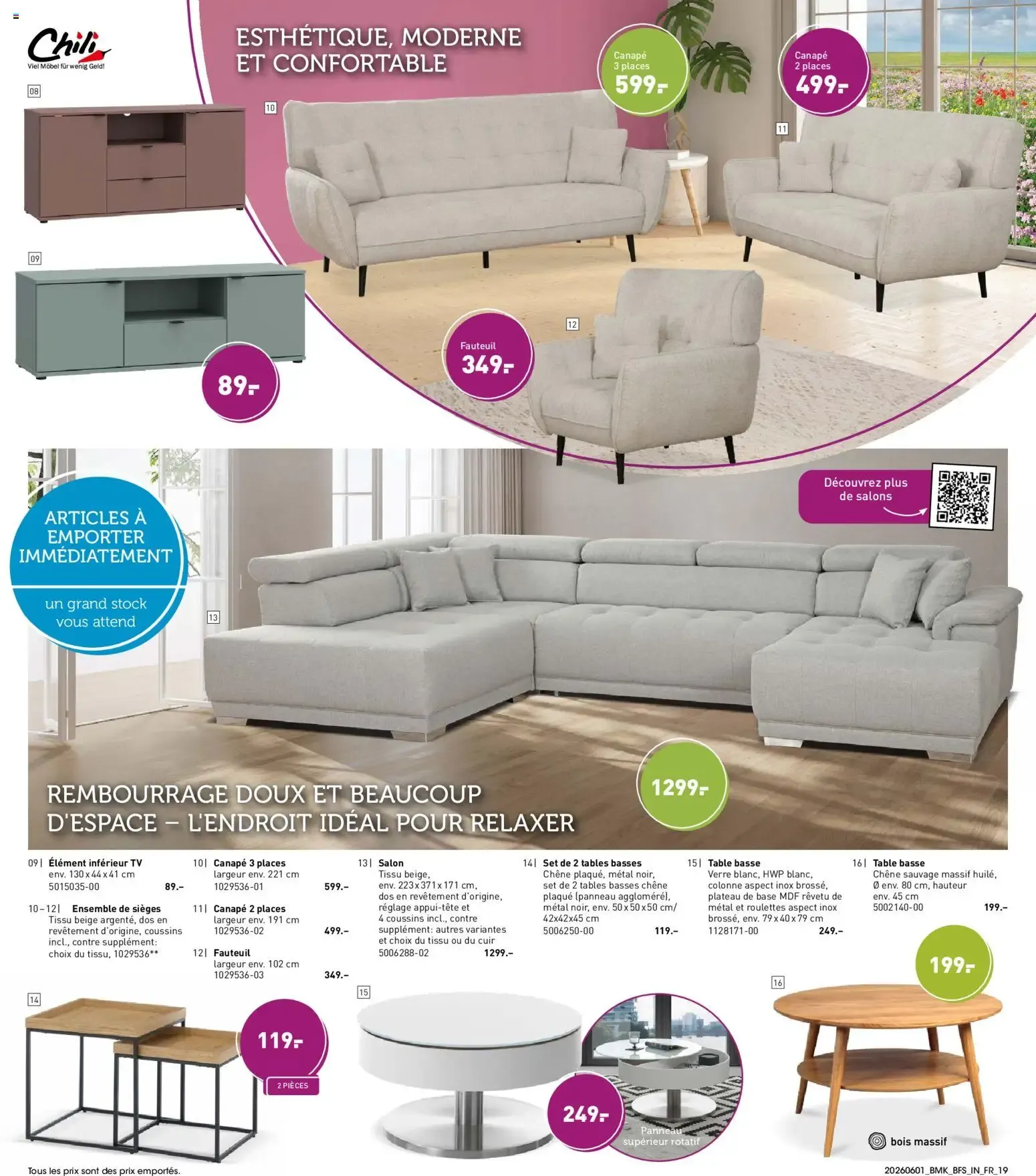 Möbel Martin: Offres, Tendances et Bien-être du 1 juin au 30 juin 2026 - Catalogue page 19
