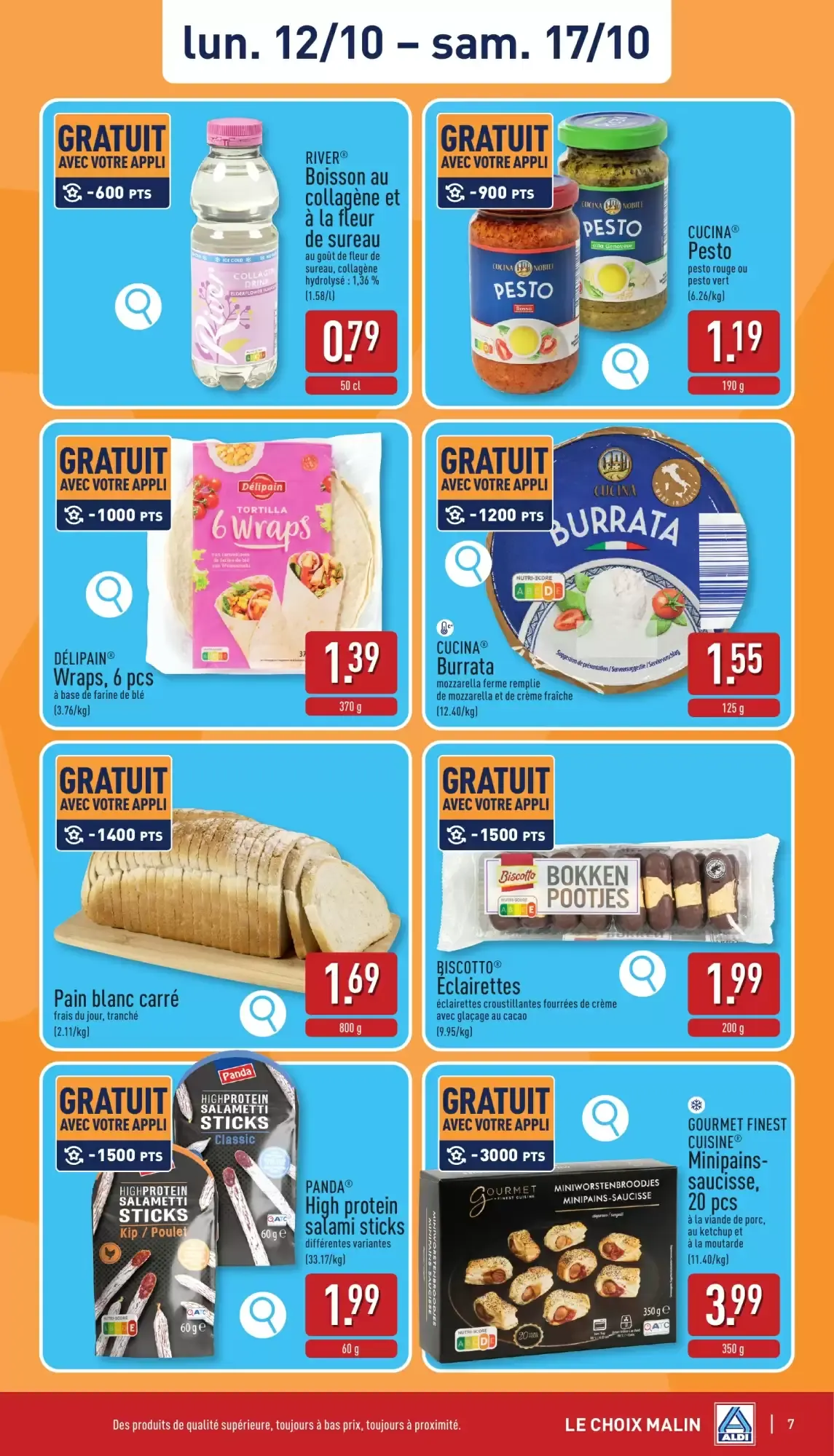 ALDI LE CHOIX MALIN van 12 oktober tot 17 oktober 2026 - folder pagina 7