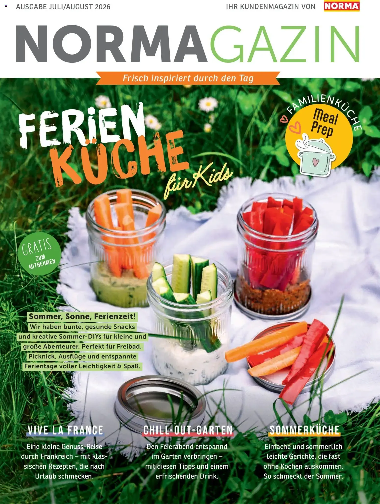 Norma NORMAgazin Juli/August 2026 (ab 01.07.2026) zum blättern » Angebote von 1. Juli bis 31. August 2026 - Prospekt seite 1