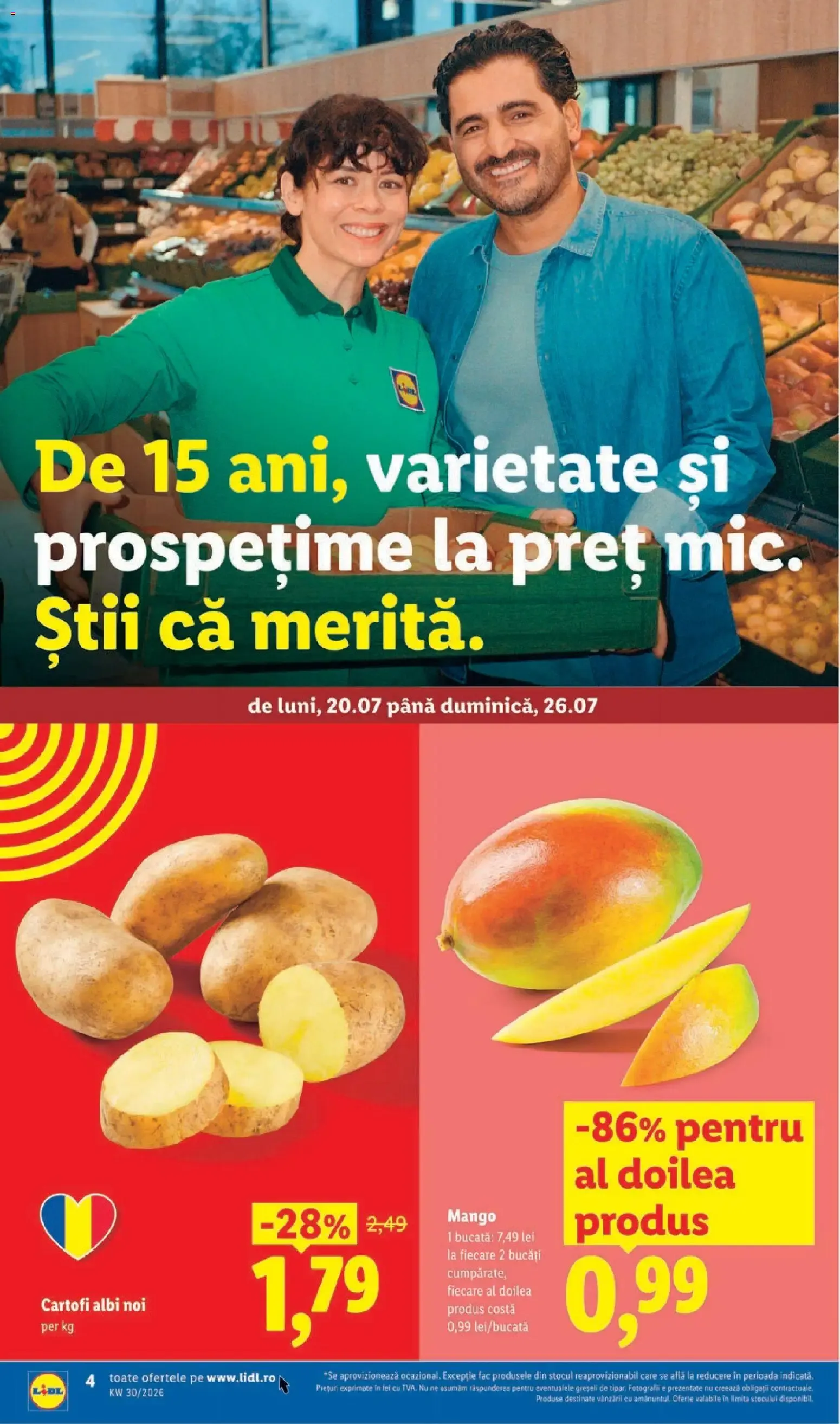 Catalog Catalog LIDL 20.07.2026 - Oferta și Revista online de la 20 iulie până la 26 iulie 2026 - Revista Pagina 4
