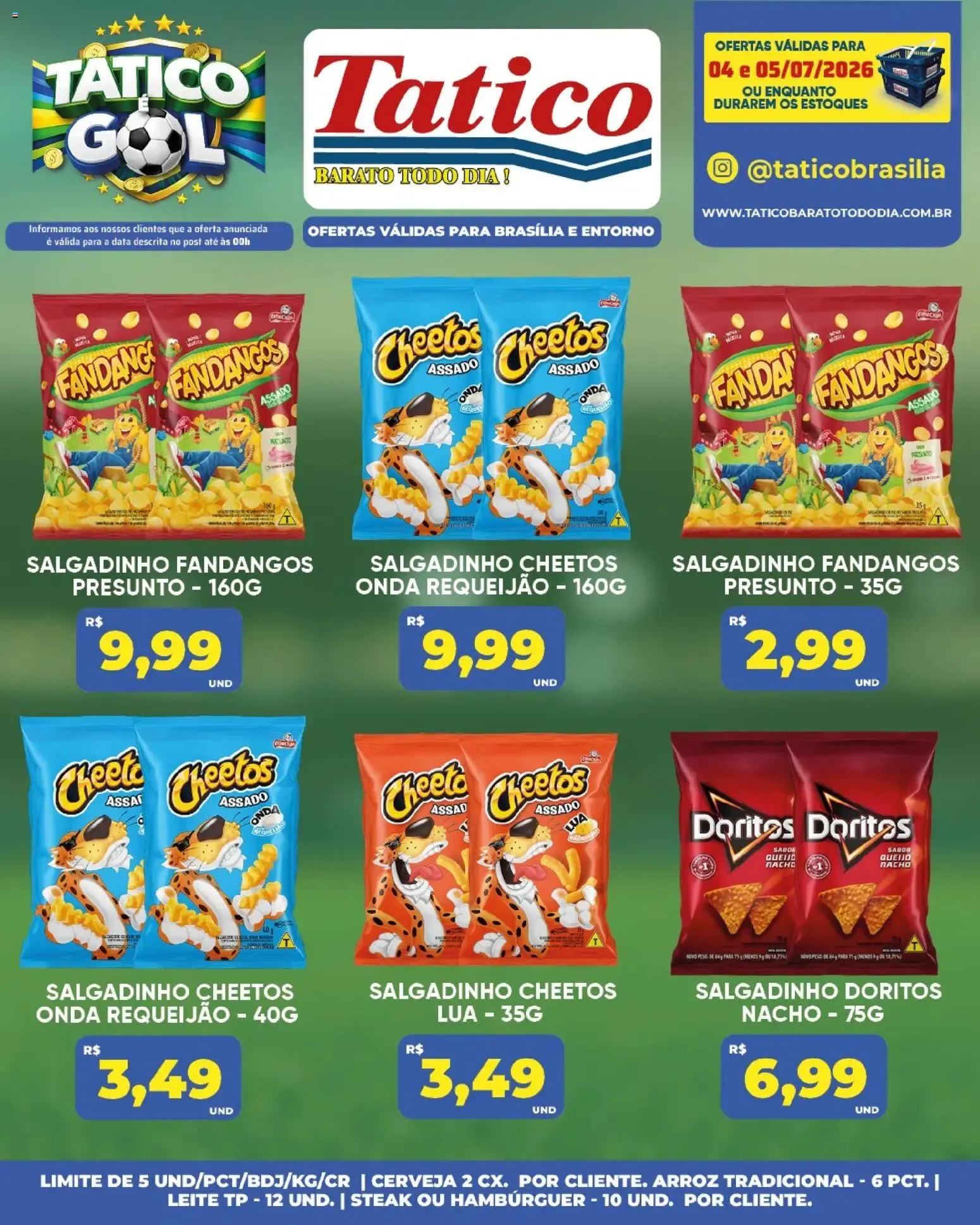 Encarte de Tatico ofertas Fim de Semana de 04/07/2026 | Promoções Online 4 de julho até 5 de julho 2026 - Pagina 18