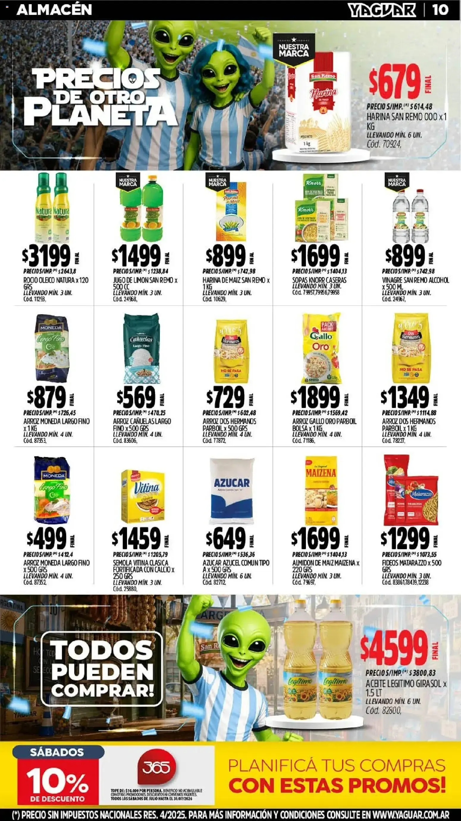 Ofertas de Yaguar - Oferta Semanal Mar del Plata del 13/07/2026 - 18/07/2026 13 de julio al 18 de julio 2026 - Página 11 del catálogo
