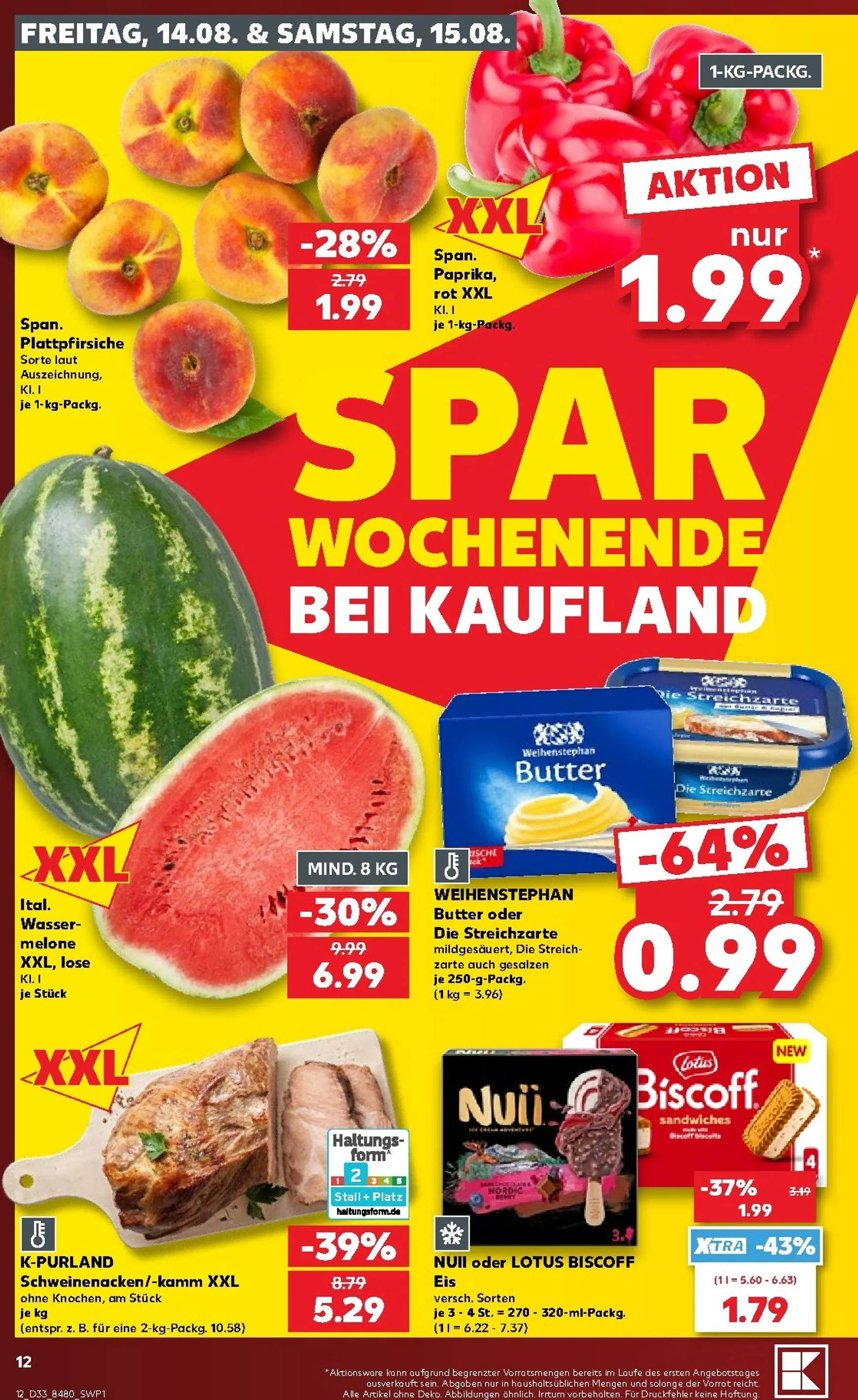Neuer Kaufland Prospekt – von Donnerstag 13.08.2026 bis Mittwoch 19.08.2026 von 13. August bis 19. August 2026 - Prospekt seite 12