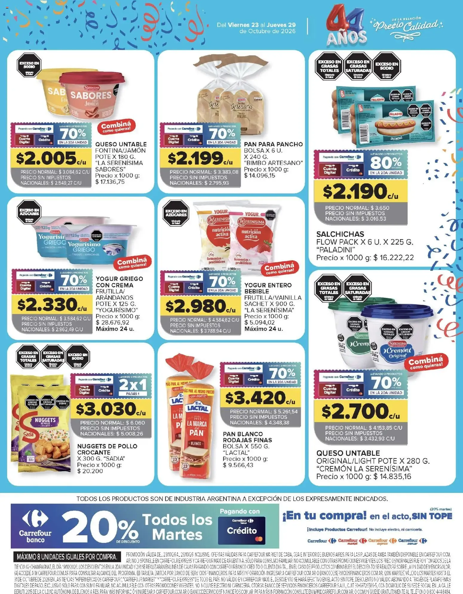 Ofertas de Carrefour - Ofertas || del 23/10/2026 - 29/10/2026 || Promociones 23 de octubre al 29 de octubre 2026 - Página 46 del catálogo