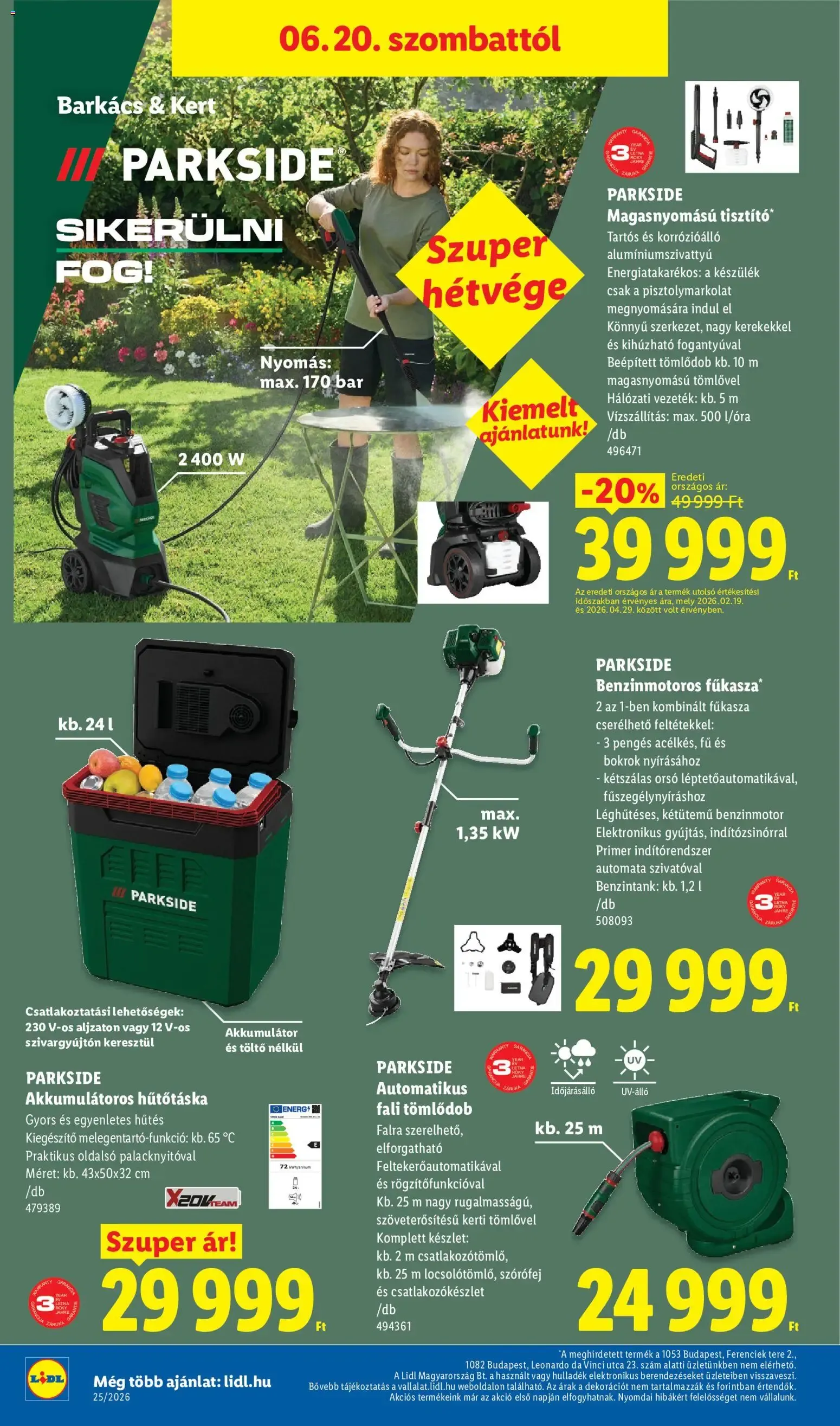 Katalógus Lidl Nonfood kínálatunk - 2026.06.18. -tól/töl > akció, lapozható szórólap 🛍️ június 18.-tól június 24.-ig 2026. - Oldal 18
