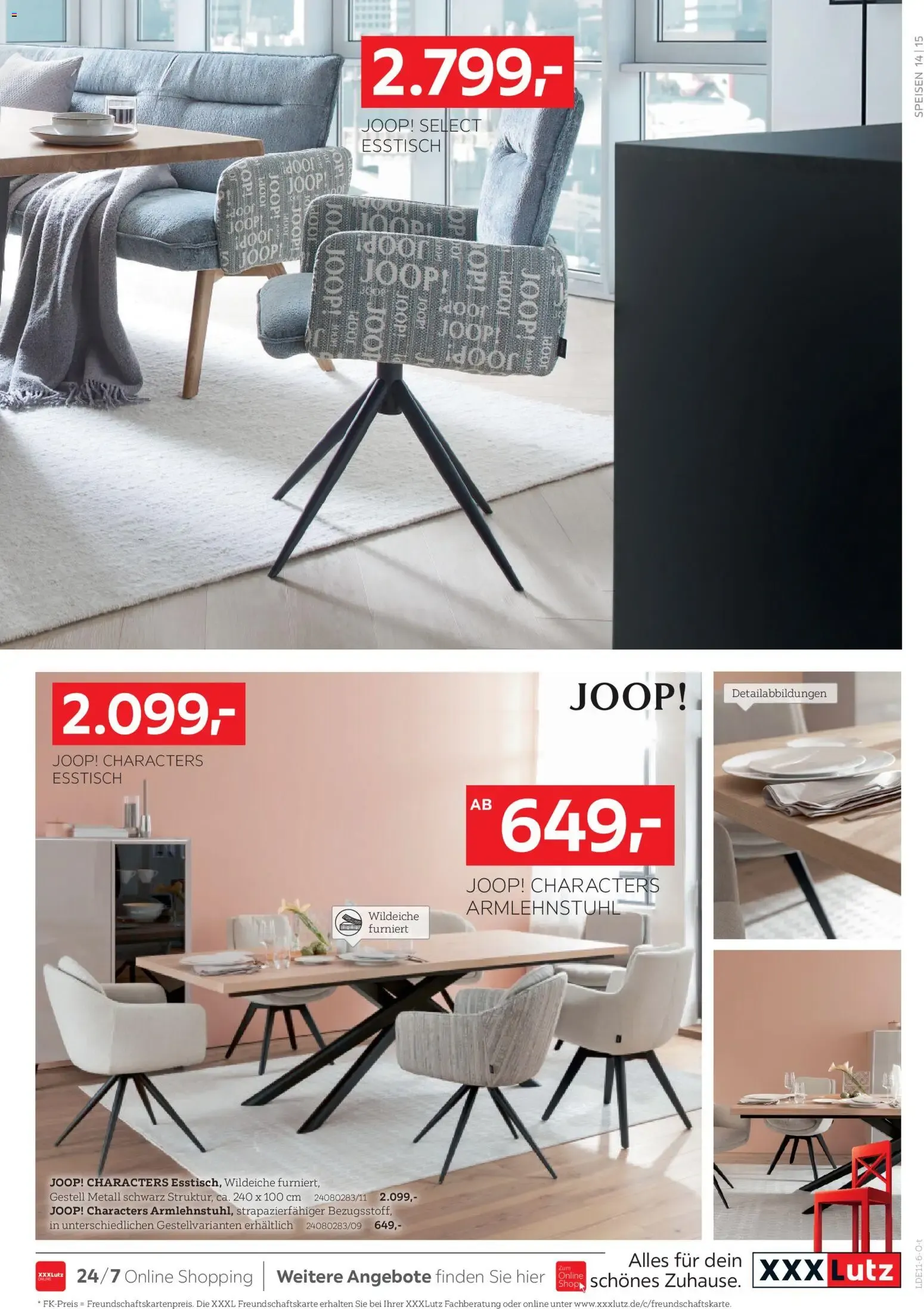 XXX Lutz JOOP! Aktionswochen von 17. Oktober bis 31. Oktober 2026 - Prospekt seite 15