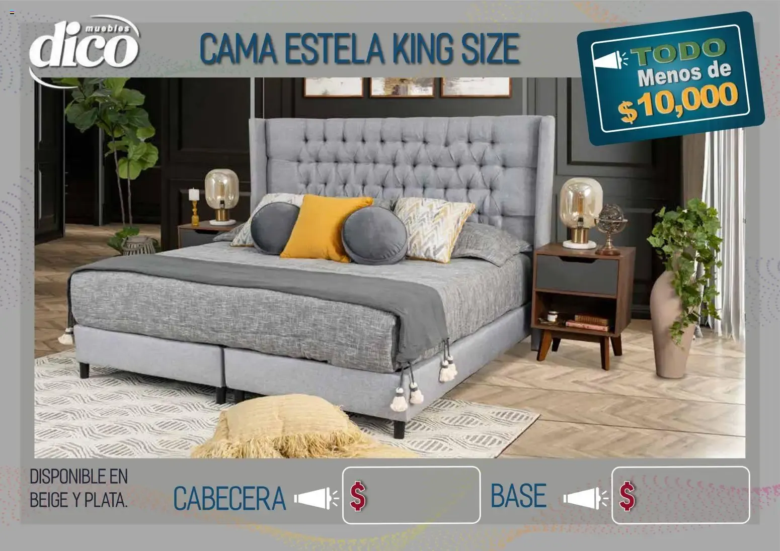 Catálogo de Muebles Dico: TODO Menos de $10,000 9 de abril al 31 de diciembre 2026 - Pagina 18