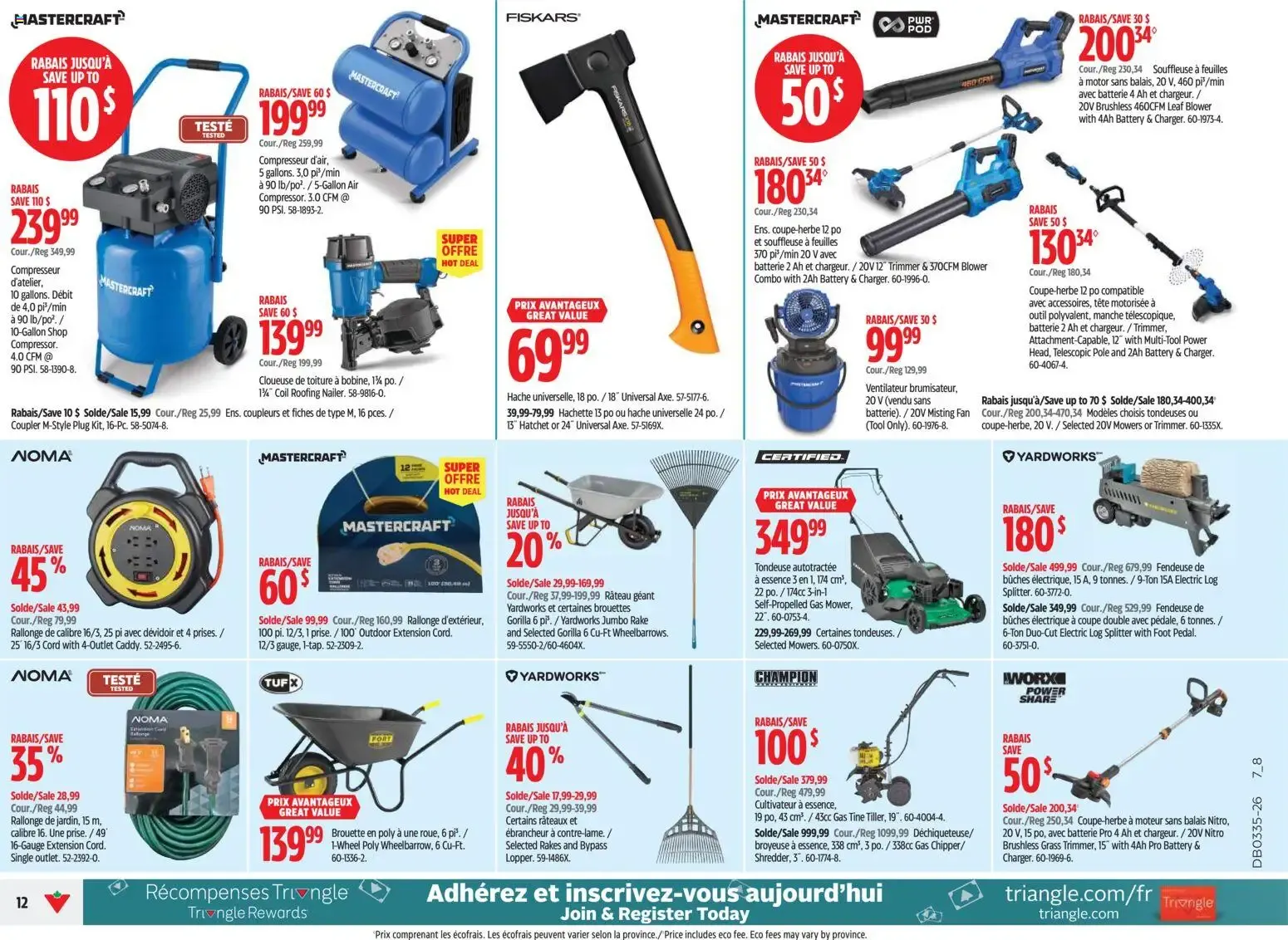 Canadian Tire circulaire from Aug 27, 2026 > weekly specials & deals from August 27 to September 2 2026 - flyer page 12