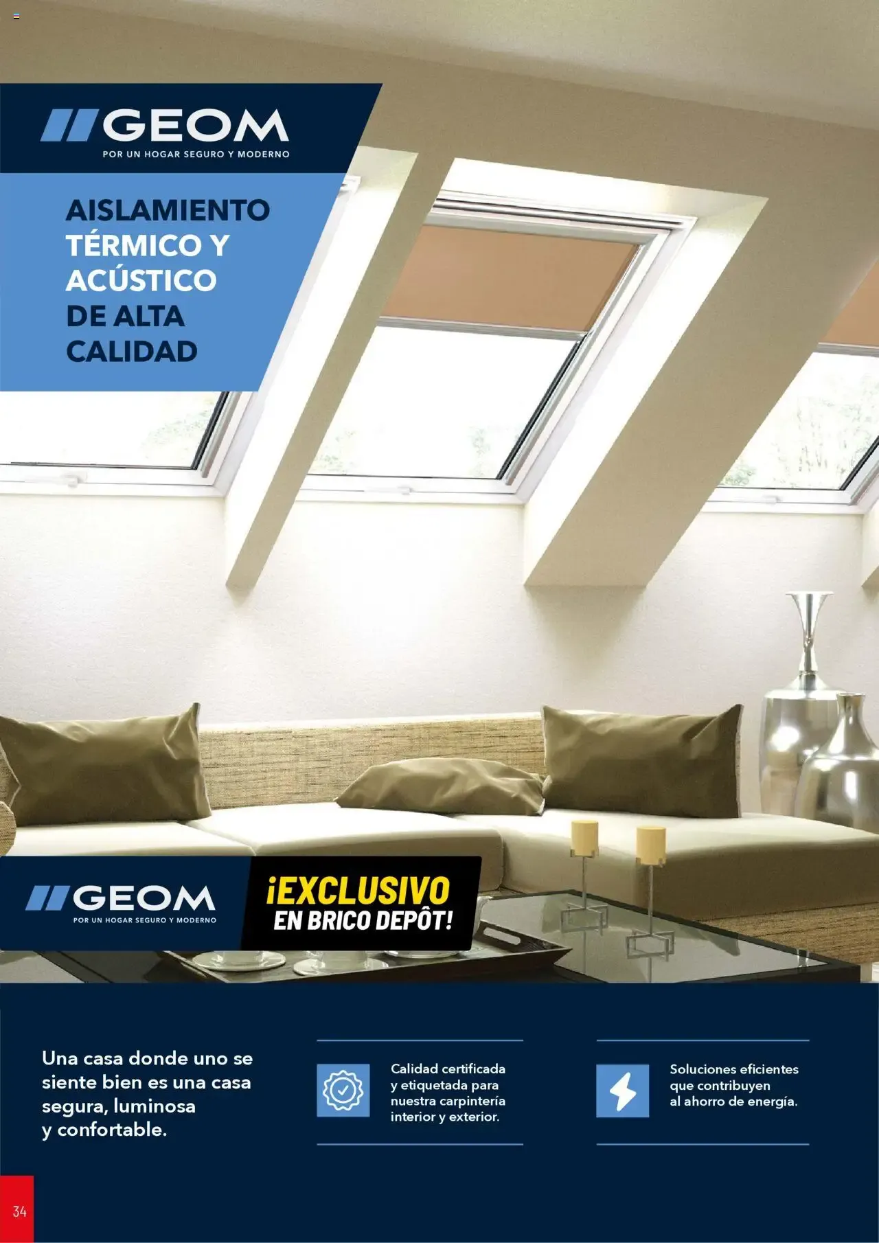Catálogo de Brico Depôt Catálogo Puertas y Ventanas 2025 23 de julio al 30 de junio 2026 - Página 34