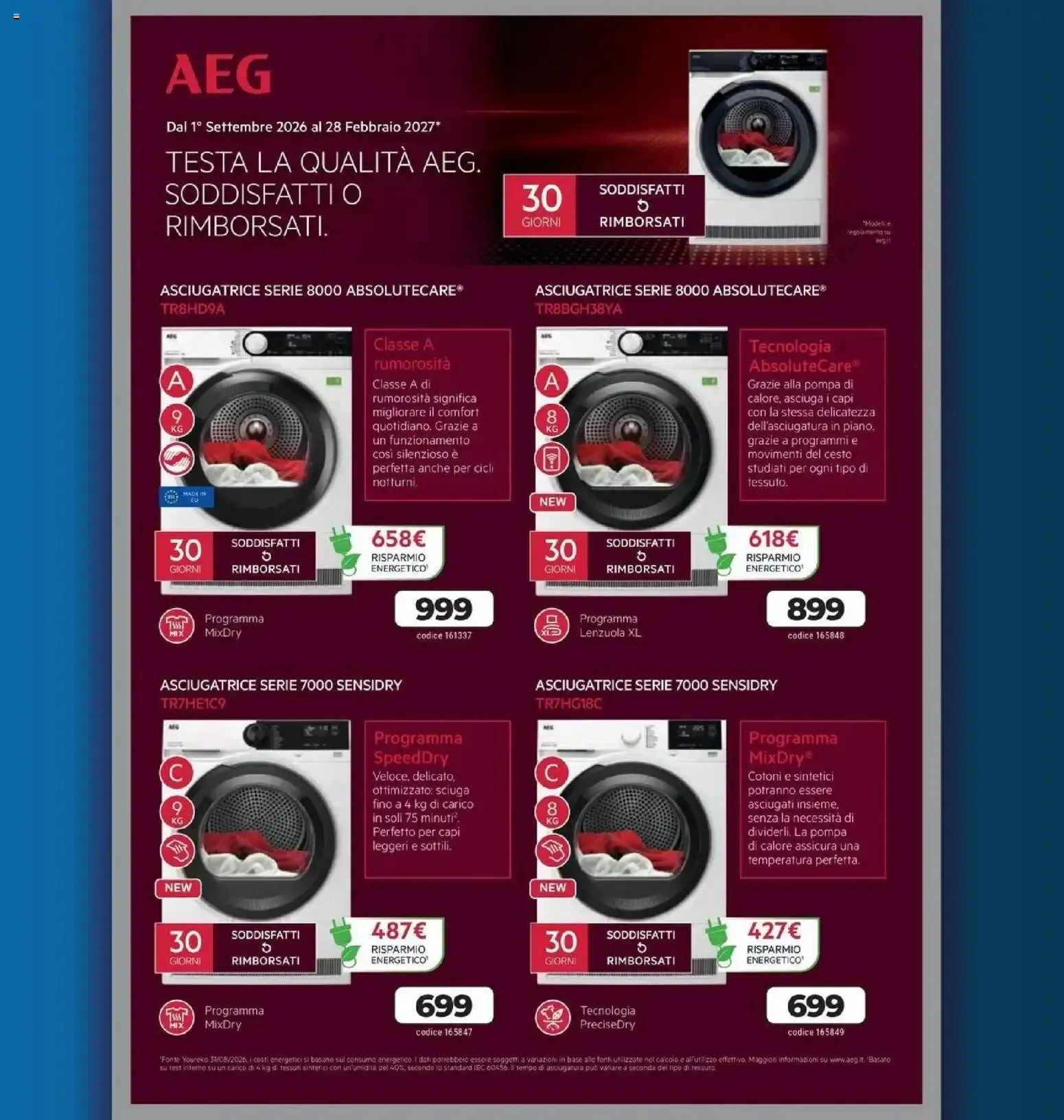 Sinergy: ALTA TECNOLOGIA, ZERO PENSIERI TASSO ZERO da 2 ottobre a 21 ottobre di 2026 - Pagina del volantino 34