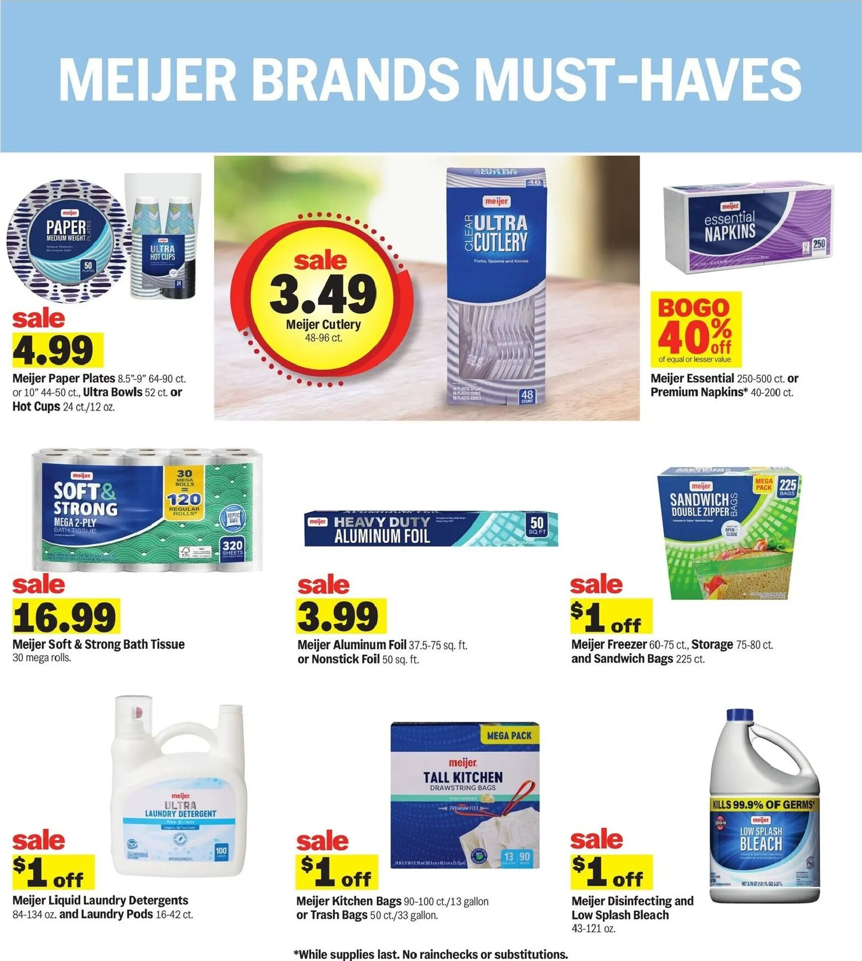 Weekly ad Current Meijer leaflet valid from Wednesday 08/05/2026 to Tuesday 08/11/2026 from August 5 to August 11 2026 - Page 20