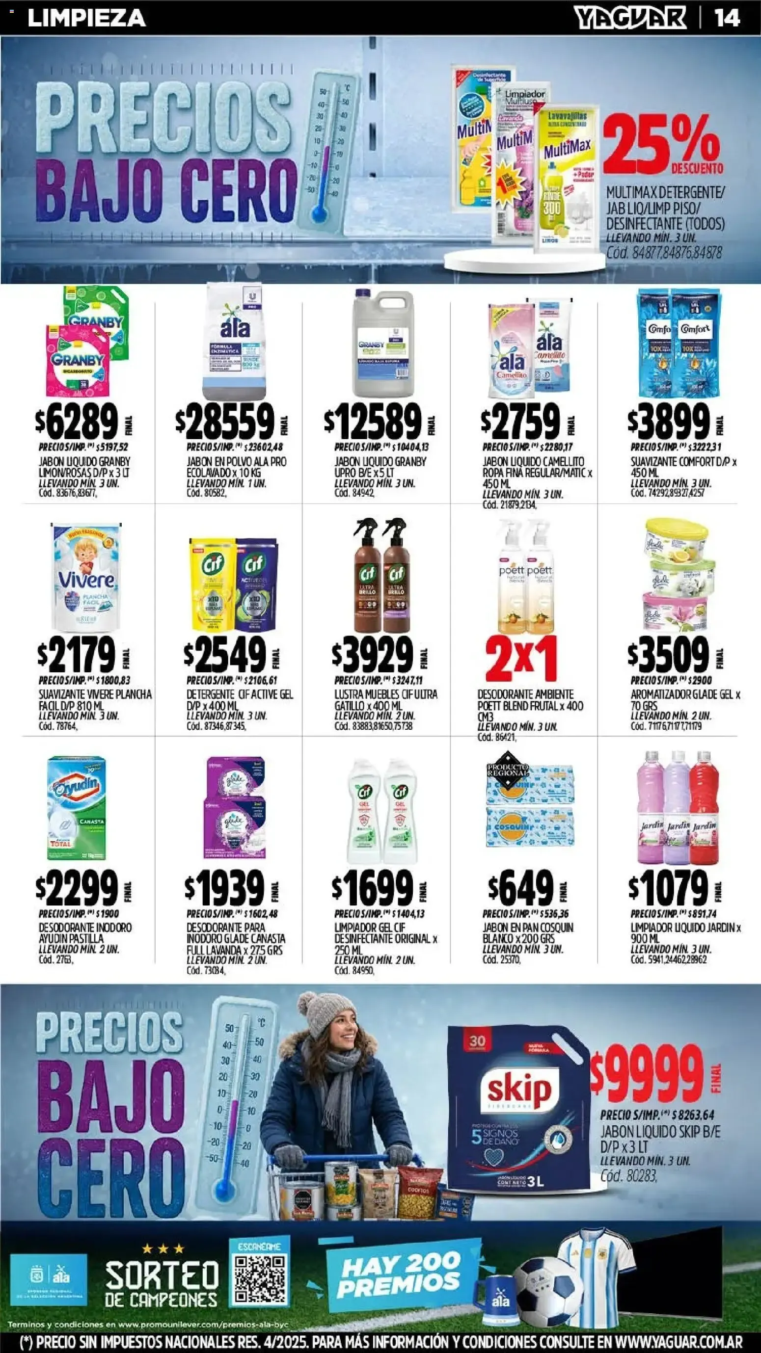 Ofertas de Yaguar - Precios Bajo Cero 20 de julio al 26 de julio 2026 - Página 13 del catálogo