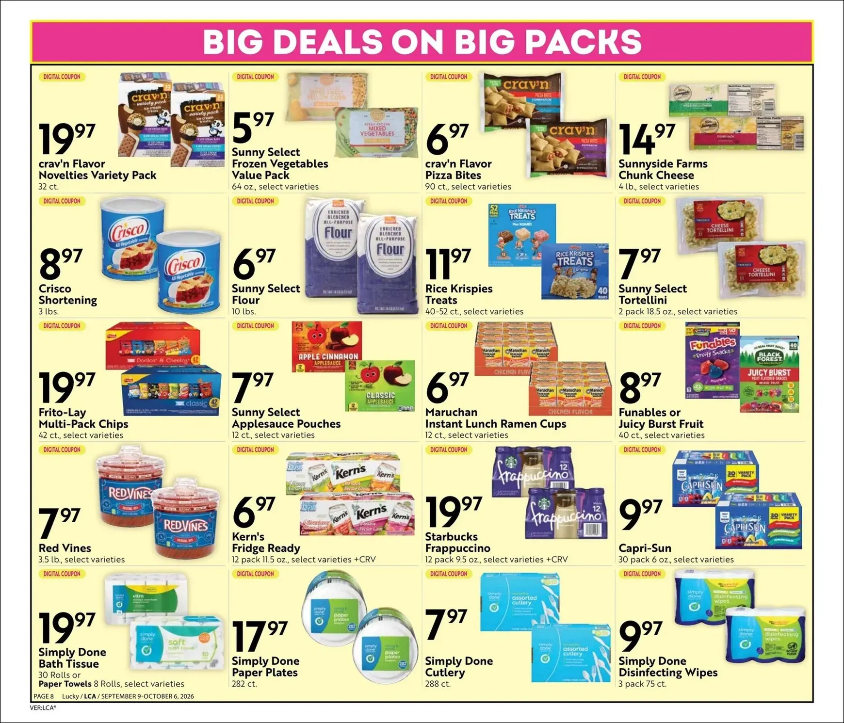 Weekly ad Lucky Steals & Deals from September 9 to October 6 2026 - Page 8
