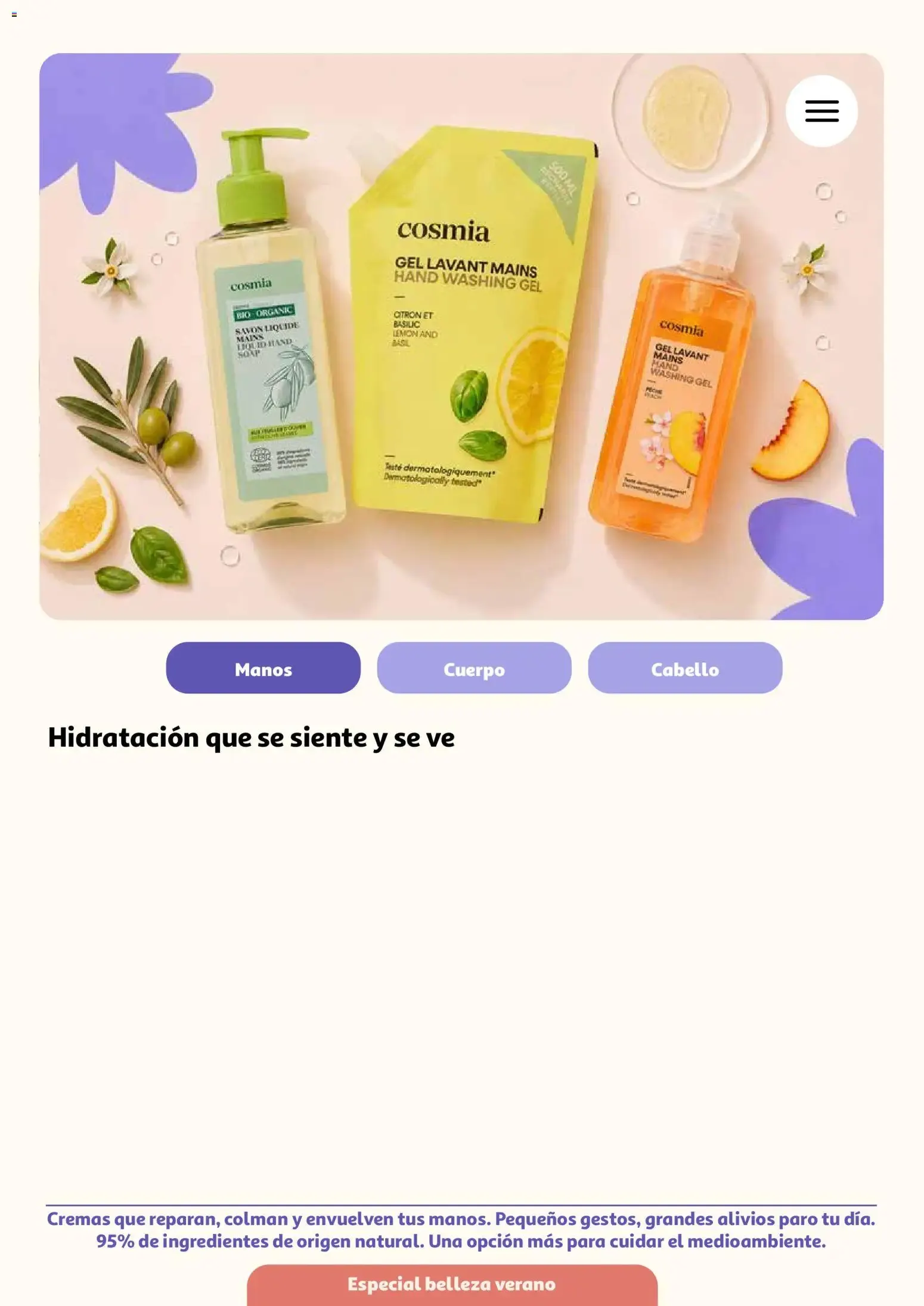 Catálogo de Alcampo Folleto Digital: Aquí se viene a Brillar con Cosmía 5 de mayo al 31 de agosto 2026 - Página 6