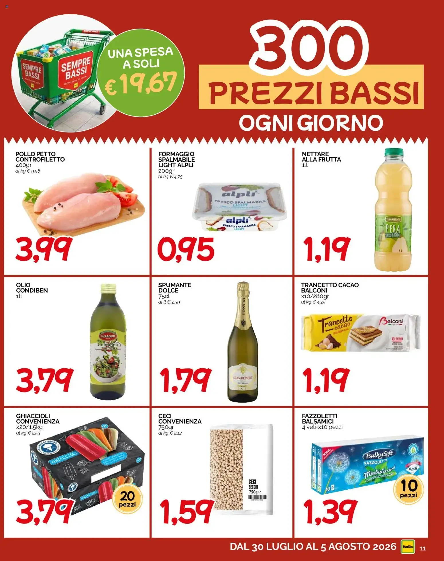 HarDis volantino dal 30/07/2026 - online Offerte da 30 luglio a 5 agosto di 2026 - Pagina del volantino 11