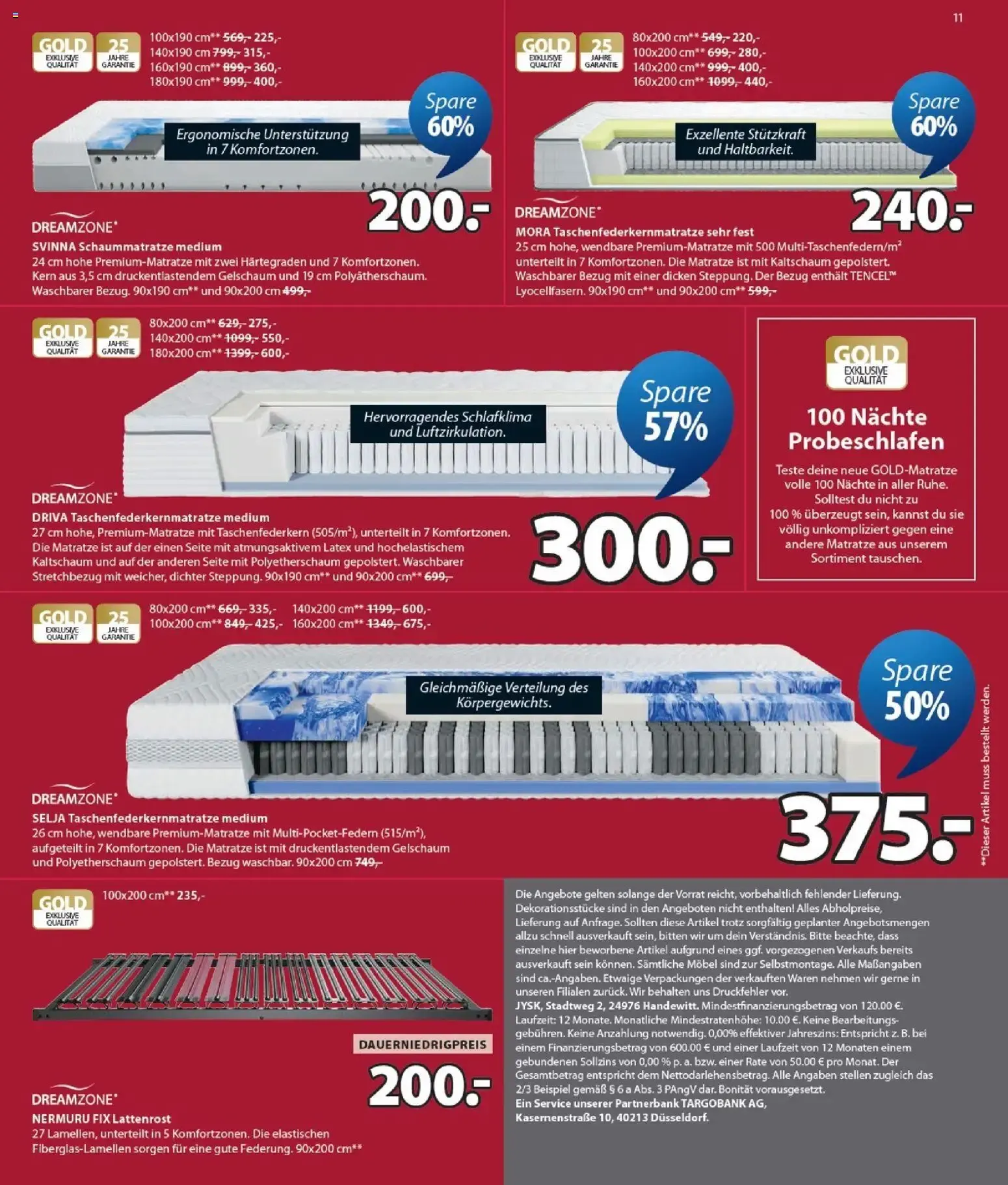 JYSK Sale: Spare bis zu 70% von 7. Juni bis 11. Juli 2026 - Prospekt seite 11