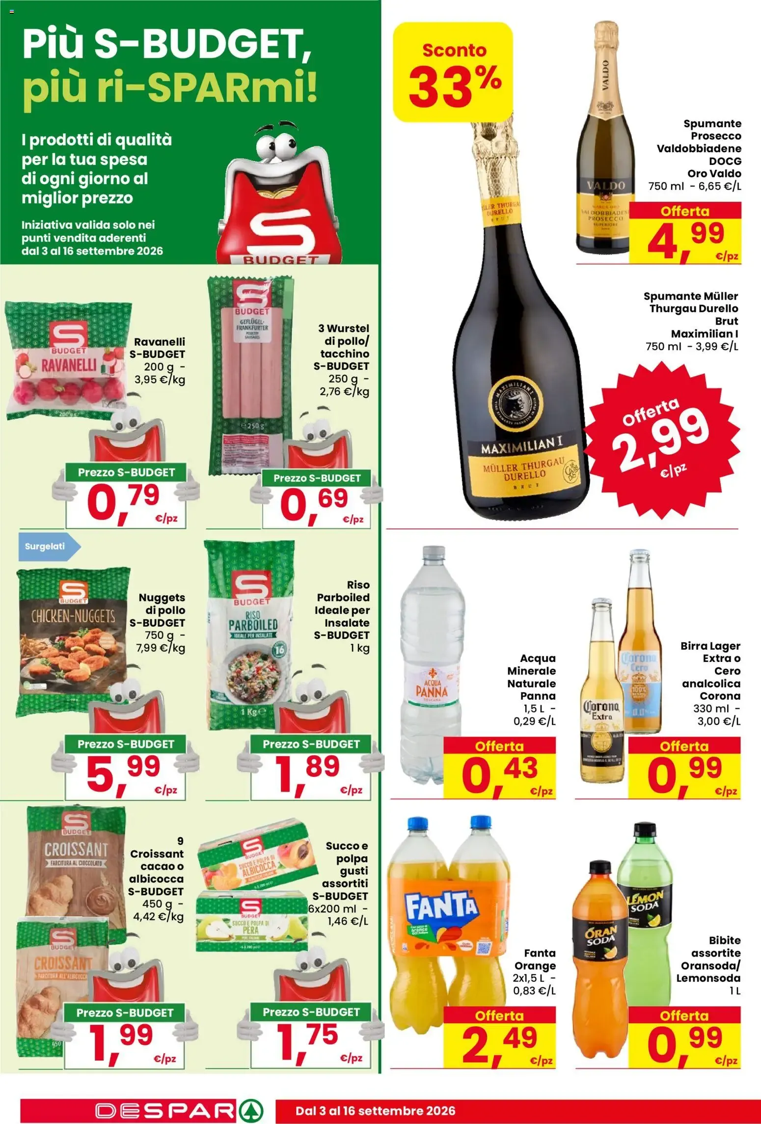 Nuovo Despar volantino dal 03/09/2026 > offerte anteprima 🛍️ da 3 settembre a 16 settembre di 2026 - Pagina del volantino 14