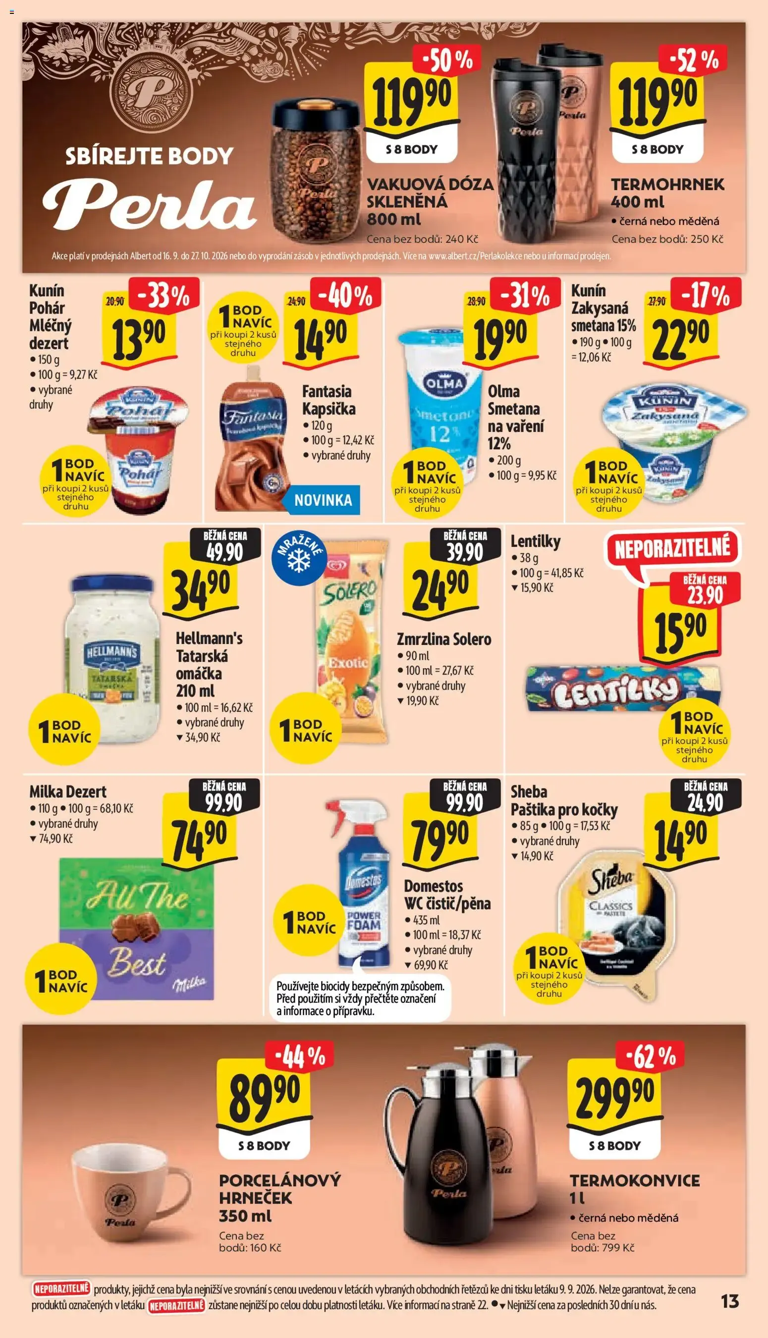 Albert leták - Hypermarket od 16.09.2026 - Akční leták - 16. září 22. září 2026 - Page 21