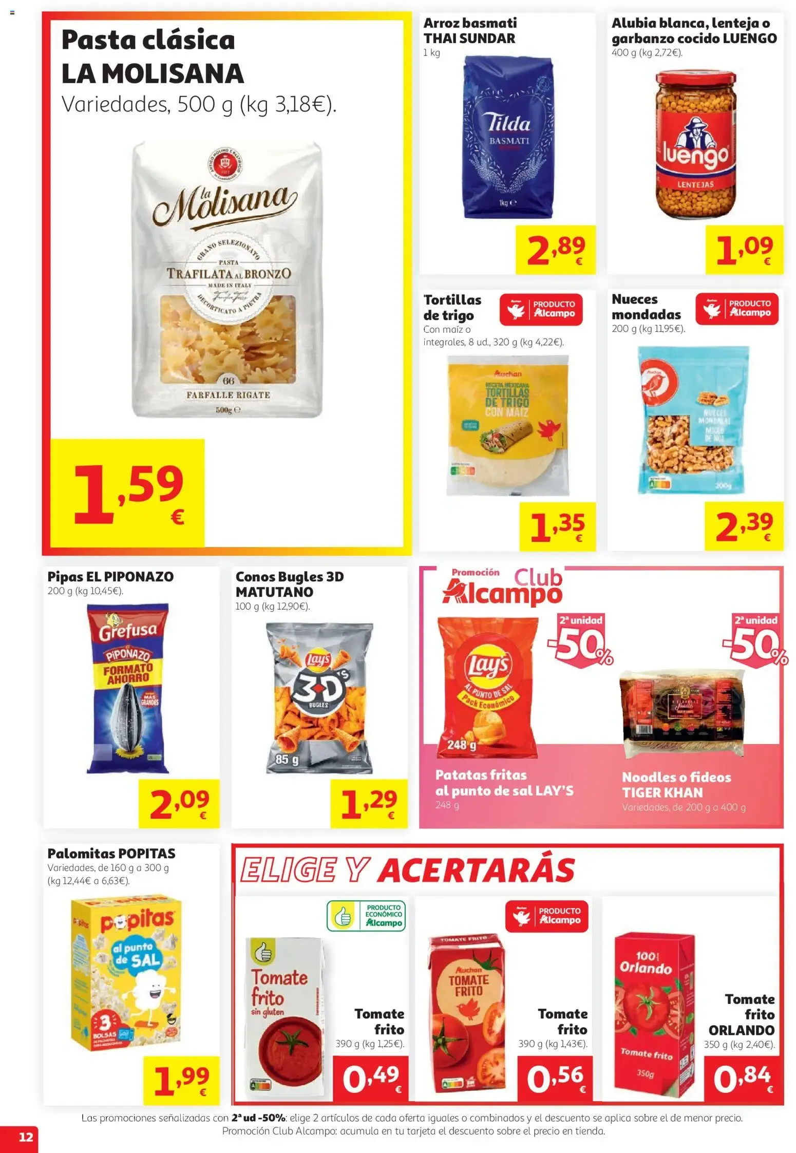 Catálogo de Alcampo: Ofertas desde 1€ y 2x1 en Renova 10 de septiembre al 23 de septiembre 2026 - Página 12