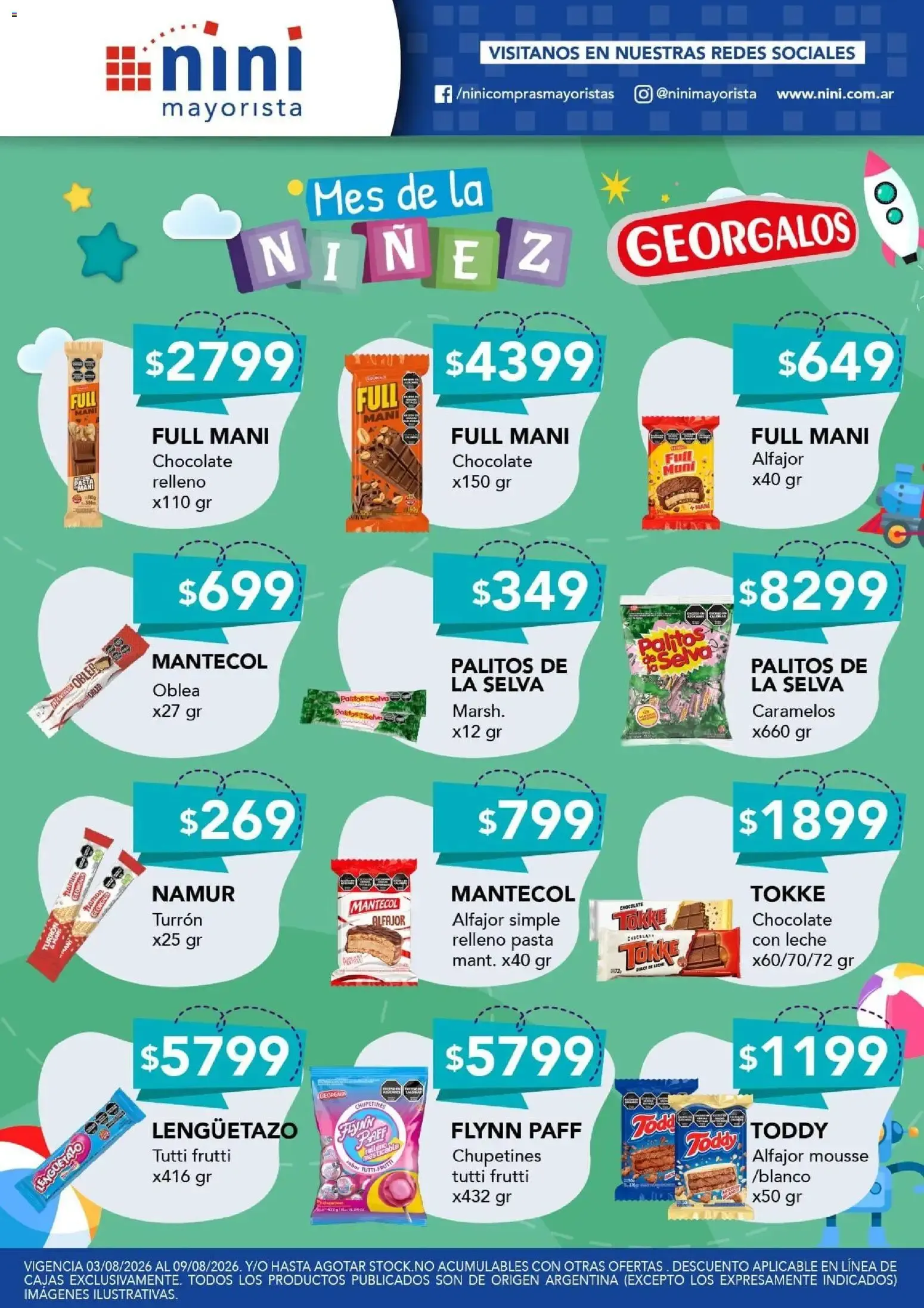 Ofertas de NINI Mayorista ofertas del 03/08/2026 - 09/08/2026 3 de agosto al 9 de agosto 2026 - Página 34 del catálogo