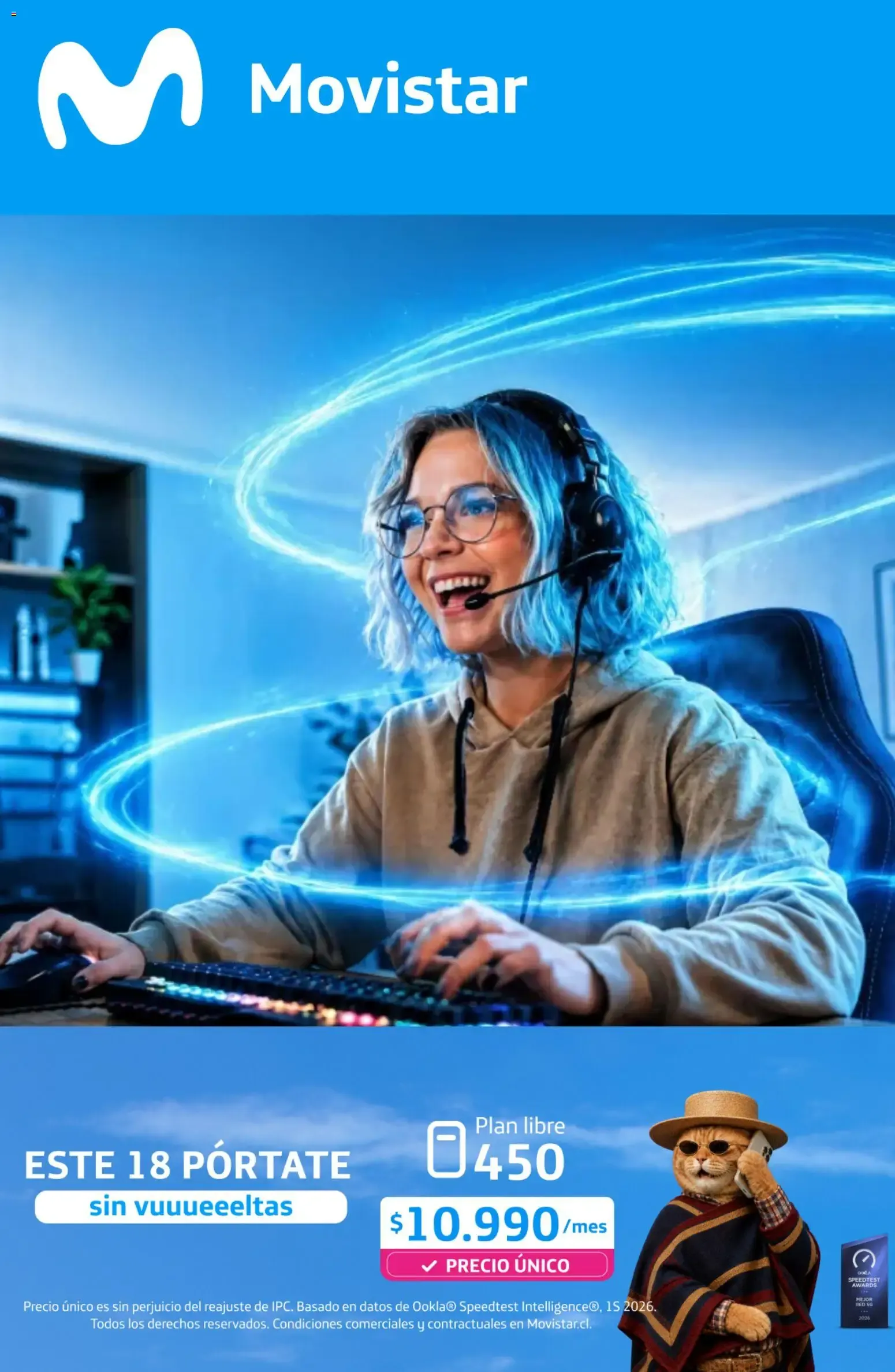 Catálogo de Movistar: Plan Libre 450 / Oferta 'Este 18' 10 de septiembre al 8 de octubre 2026 - Página 1