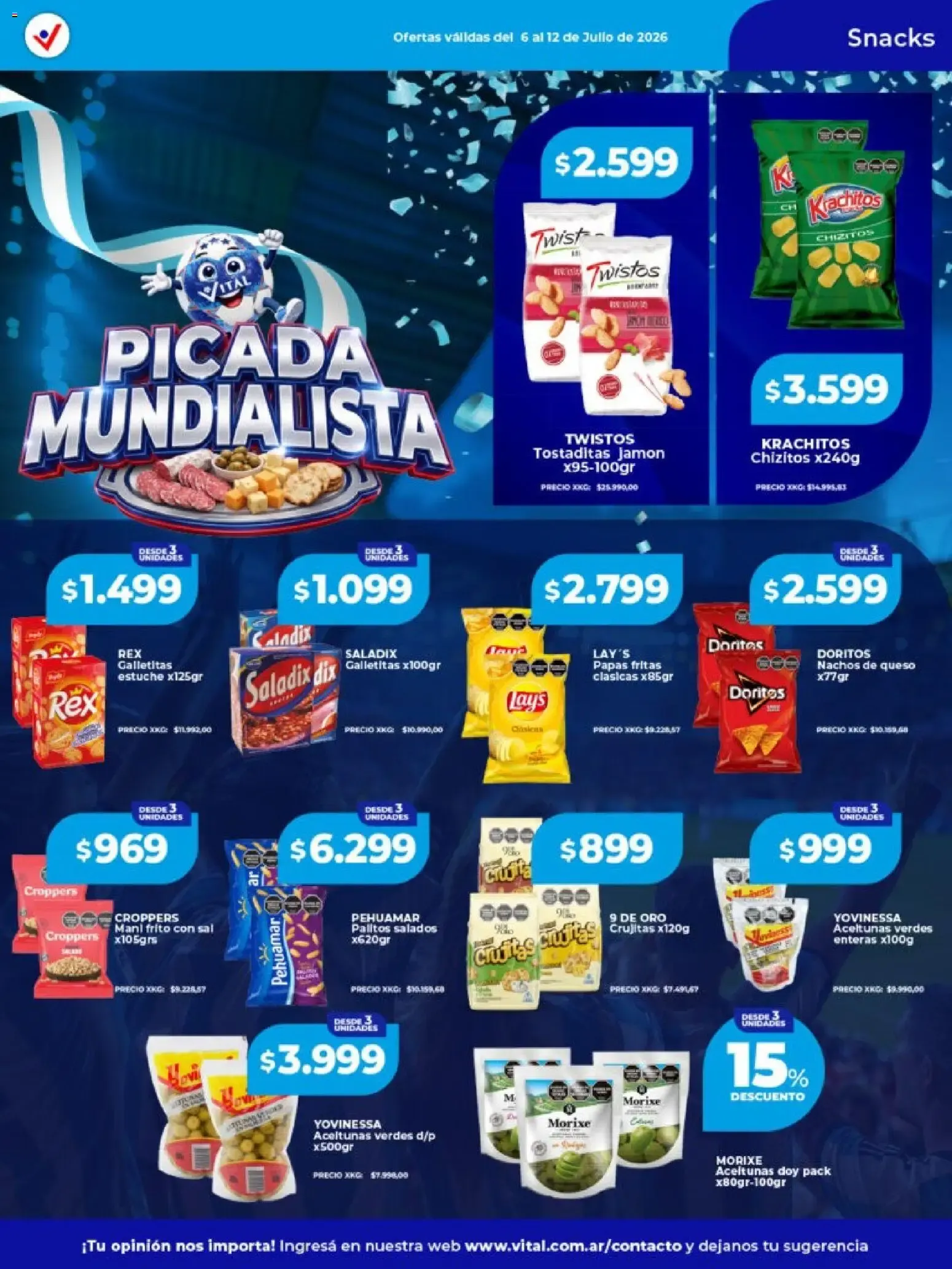 Ofertas de Vital Supermayorista - Ofertas de la Semana 6 de julio al 12 de julio 2026 - Página 18 del catálogo