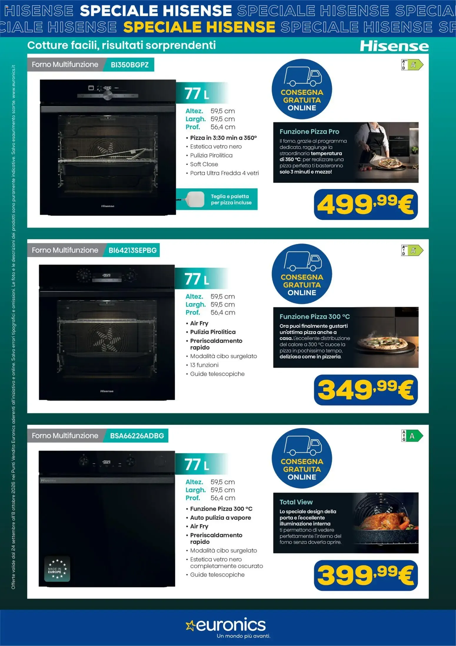 Euronics Speciale Hisense Tech da 24 settembre a 8 ottobre di 2026 - Pagina del volantino 3